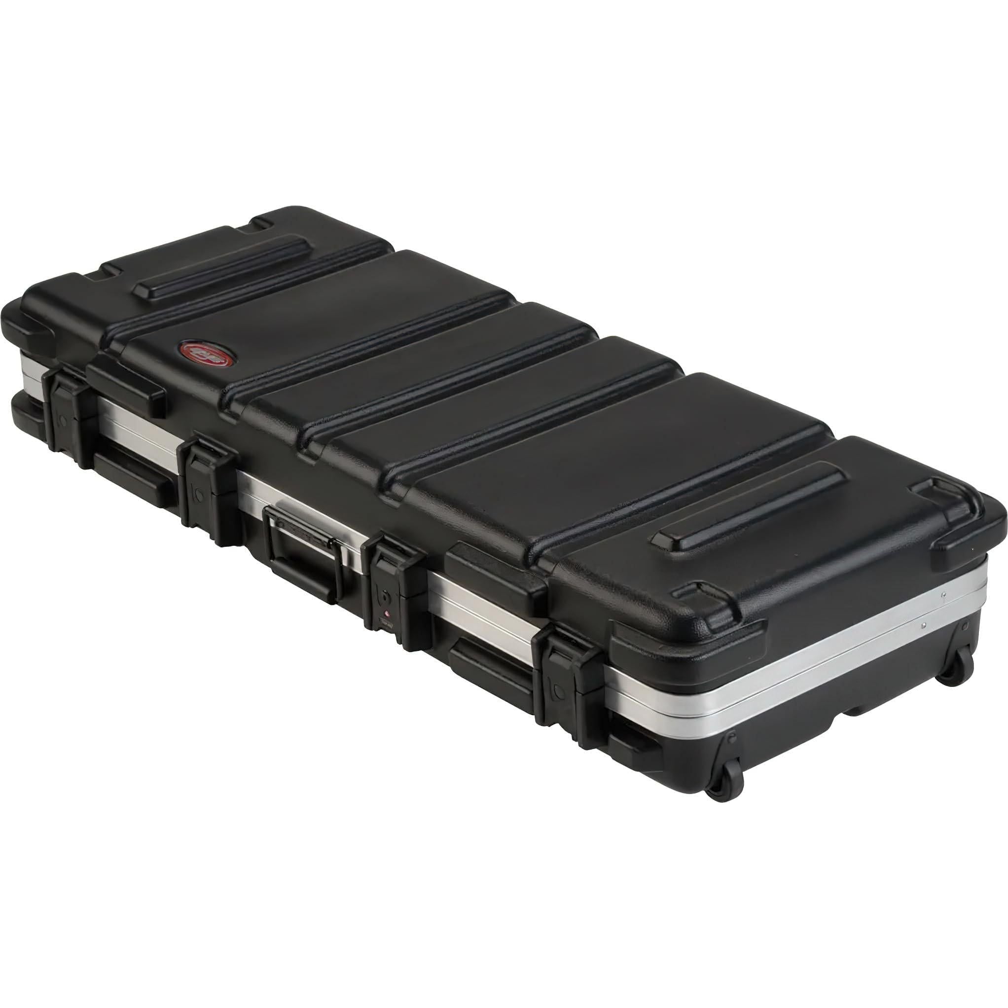 SKB ATA 61-Note Keyboard Case with Wheels, TSA Locking, Trigger Latch