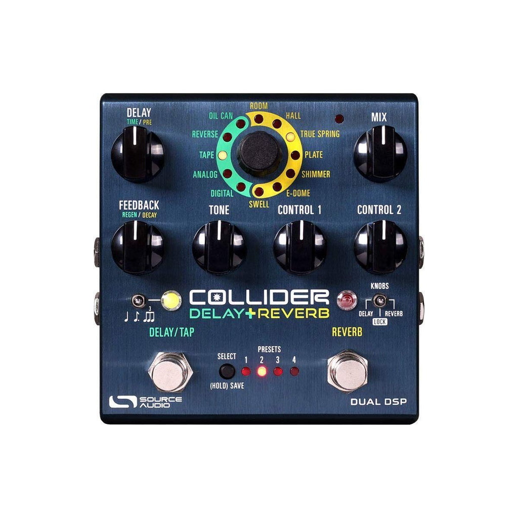 Source Audio Collider Stereo Delay and Reverb