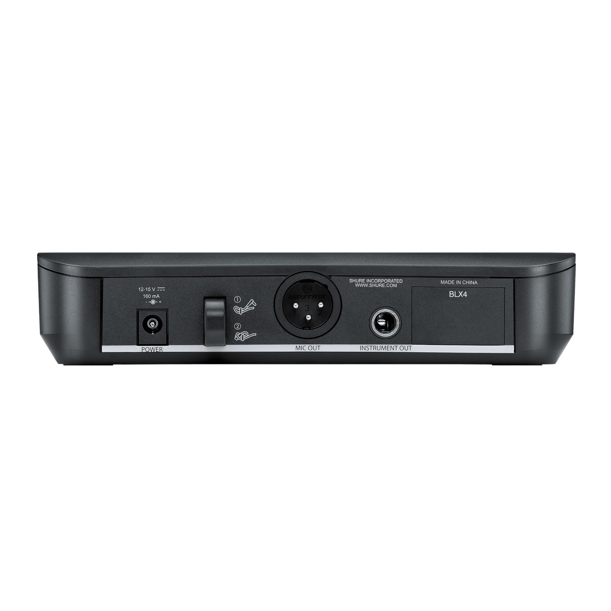 Shure BLX24R/B58 Handheld Wireless System with BETA58A Vocal Microphone, Rack Mount, H9