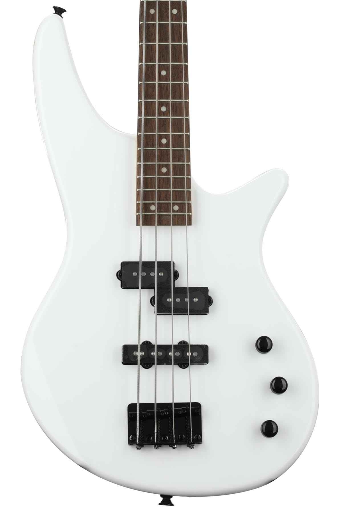 Jackson JS Series Spectra Bass JS2, Snow White, Laurel Fingerboard