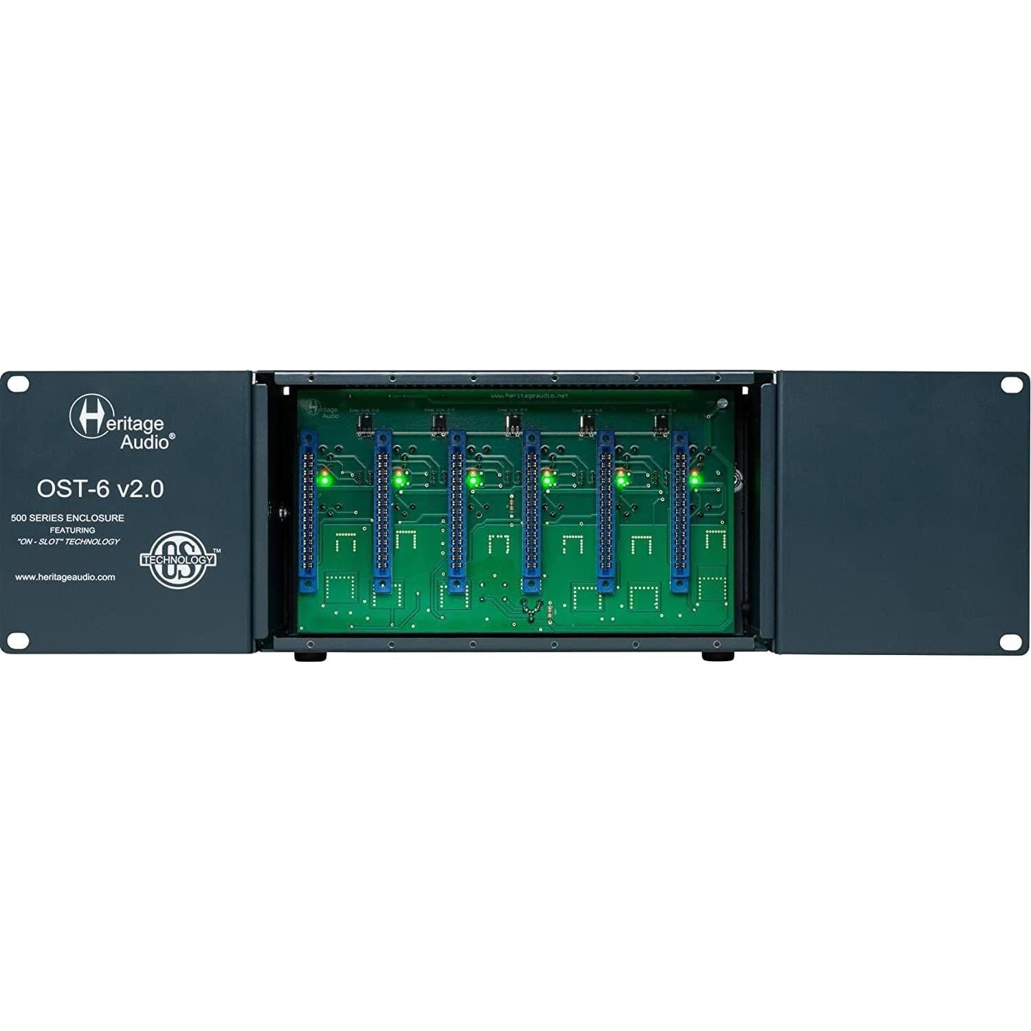 Heritage Audio OST-6 v2.0 6-slot 500 Series Enclosure