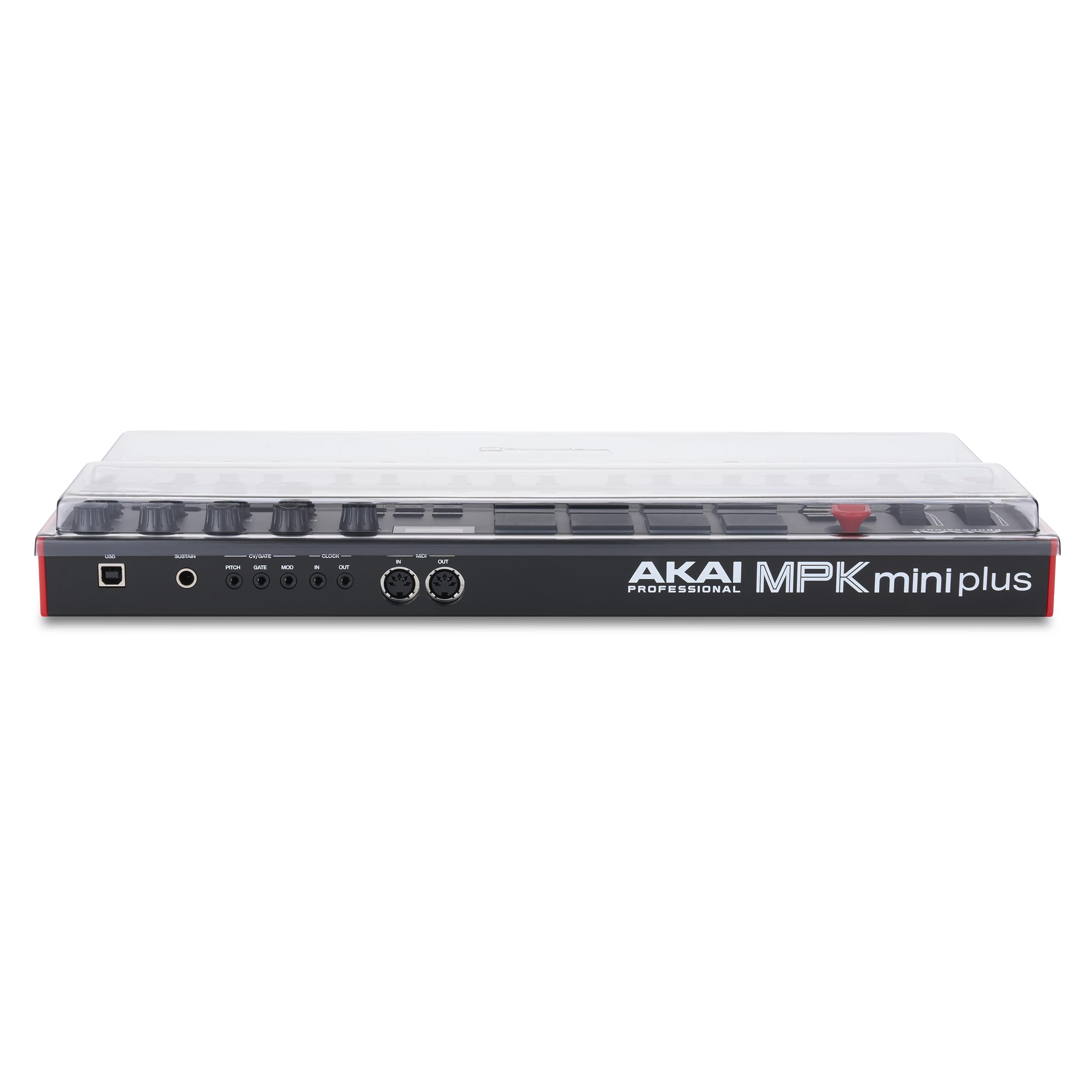 Decksaver Polycarbonate Cover Compatible with Akai MPK Mini Plus (Light Edition)