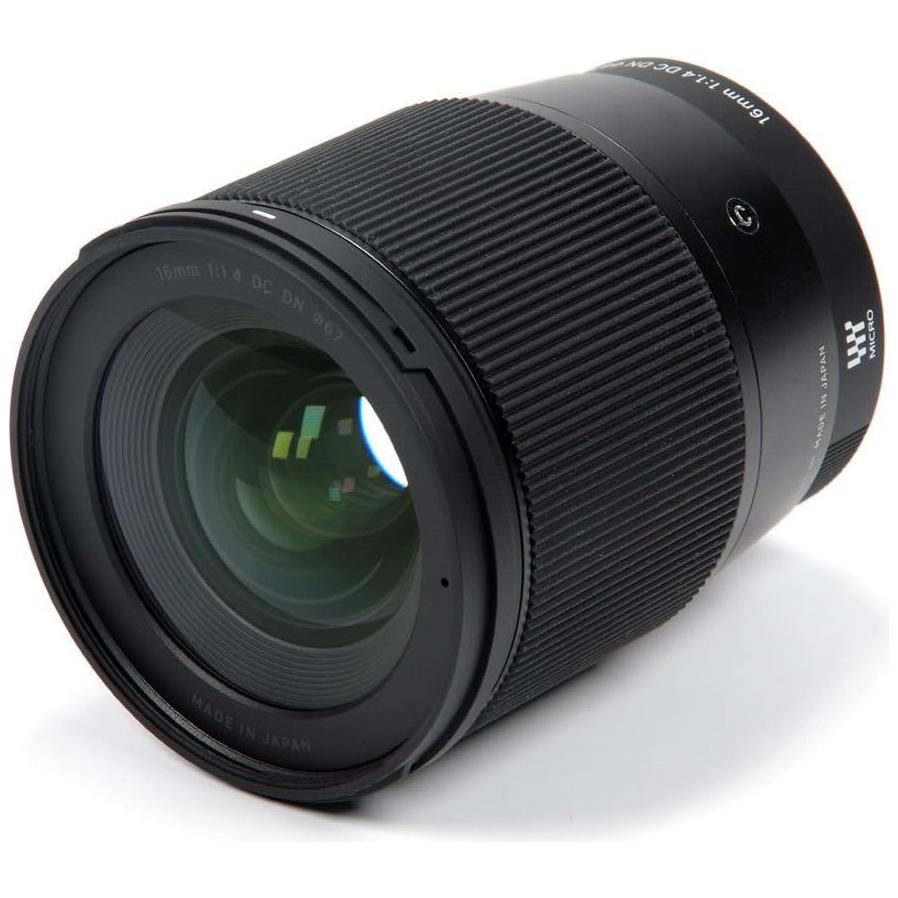 Sigma 16mm f/1.4 DC DN Contemporary Lens for Sony E (402965) Black