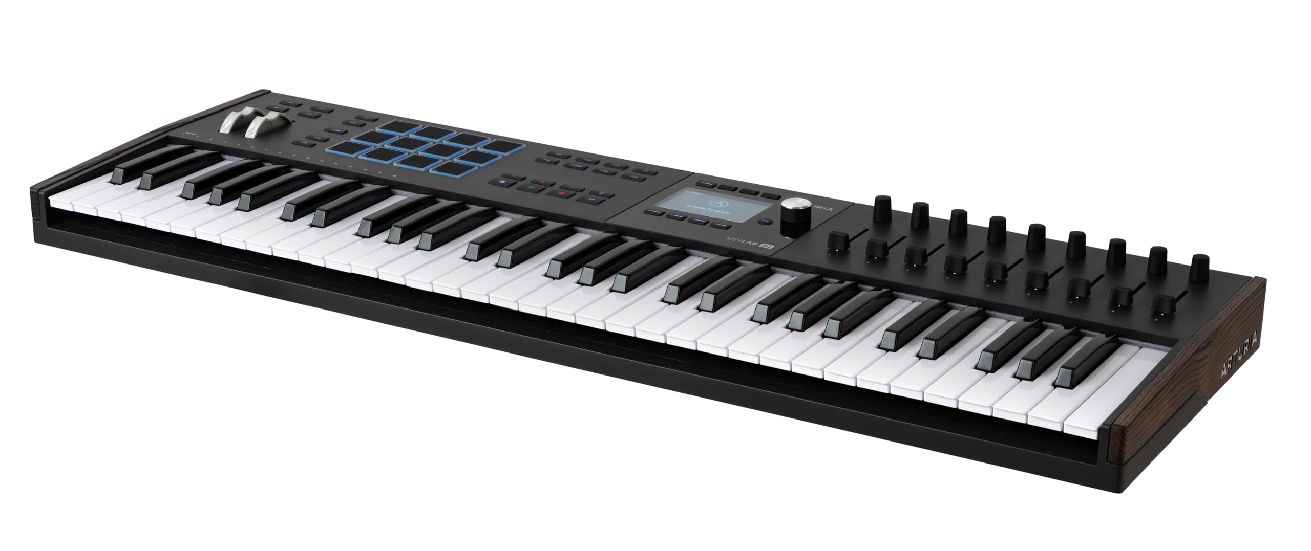 Arturia KeyLab 61 mk3 Black — 61 Key USB MIDI Keyboard Controller with Analog Lab Pro Software Included