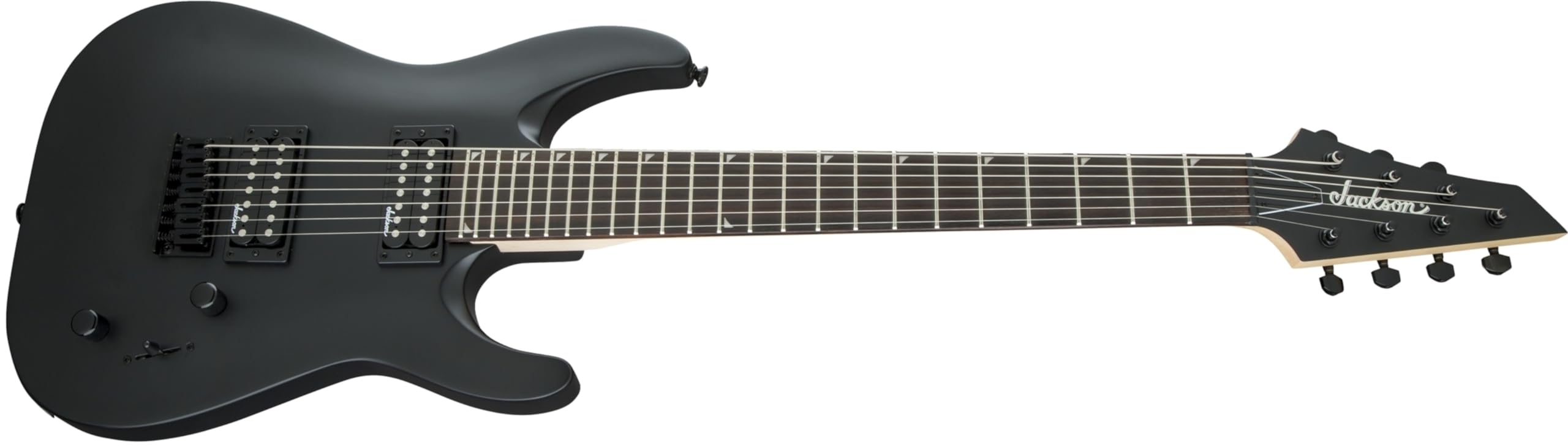 Jackson JS Series Dinky Arch Top JS22-7 DKA HT 7-String Right-Handed Electric Guitar with Amaranth Fingerboard (Satin Black)