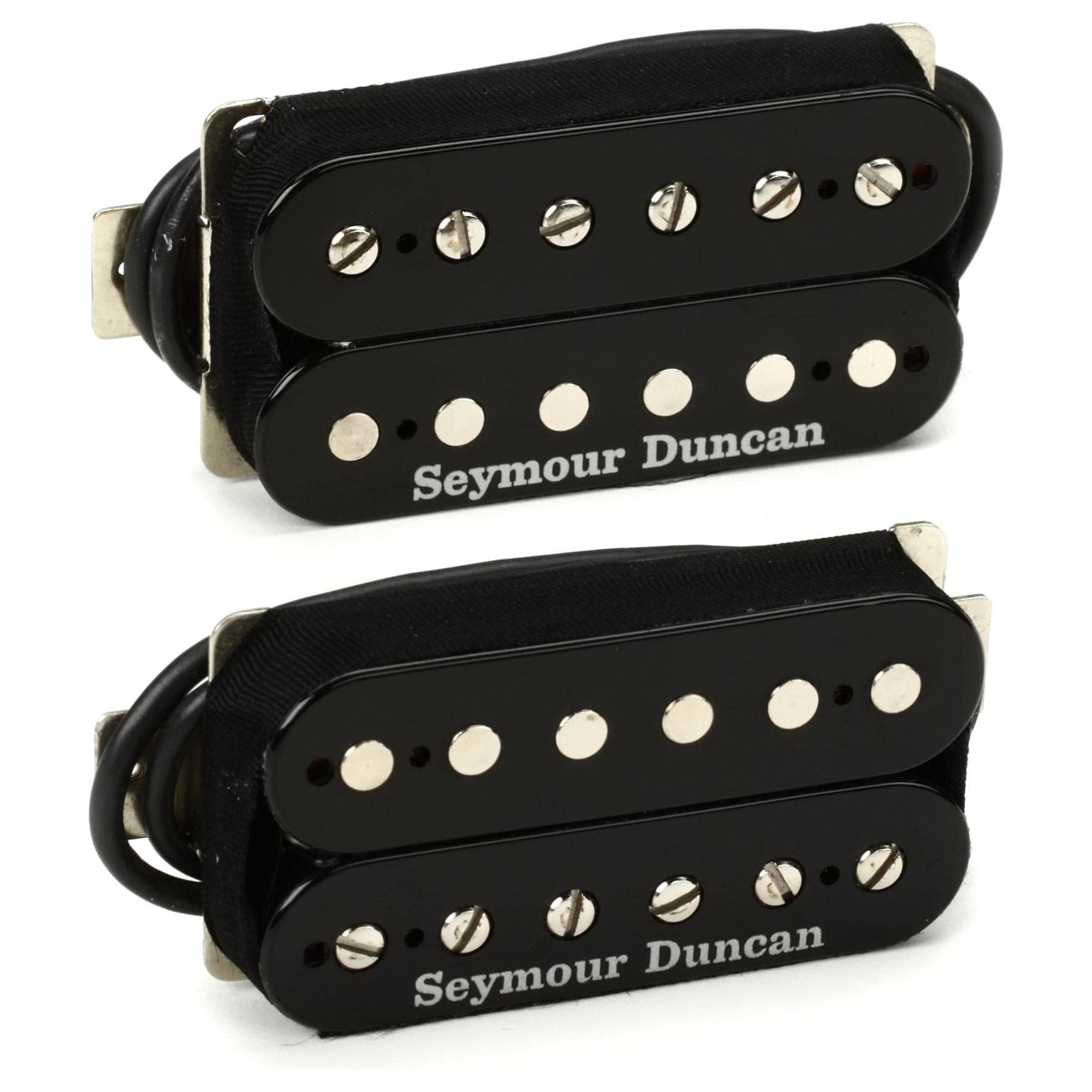 Seymour Duncan 11108-49-B Pearly Gates Set Guitar Pickup Neck and Bridge - Black