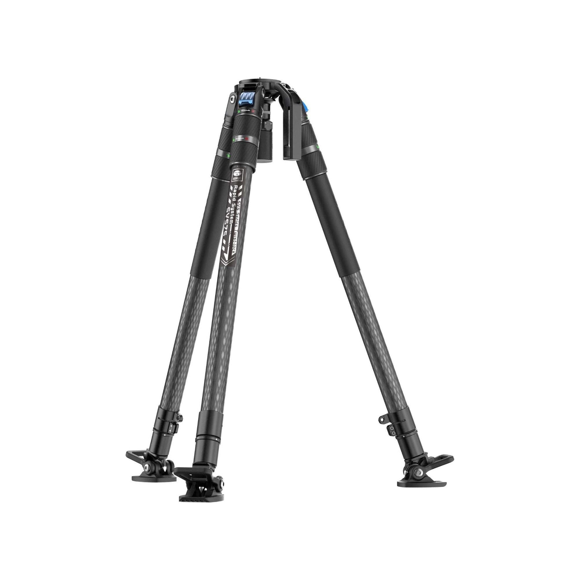 SIRUI SVS75+SVH15 Professional Video Tripod