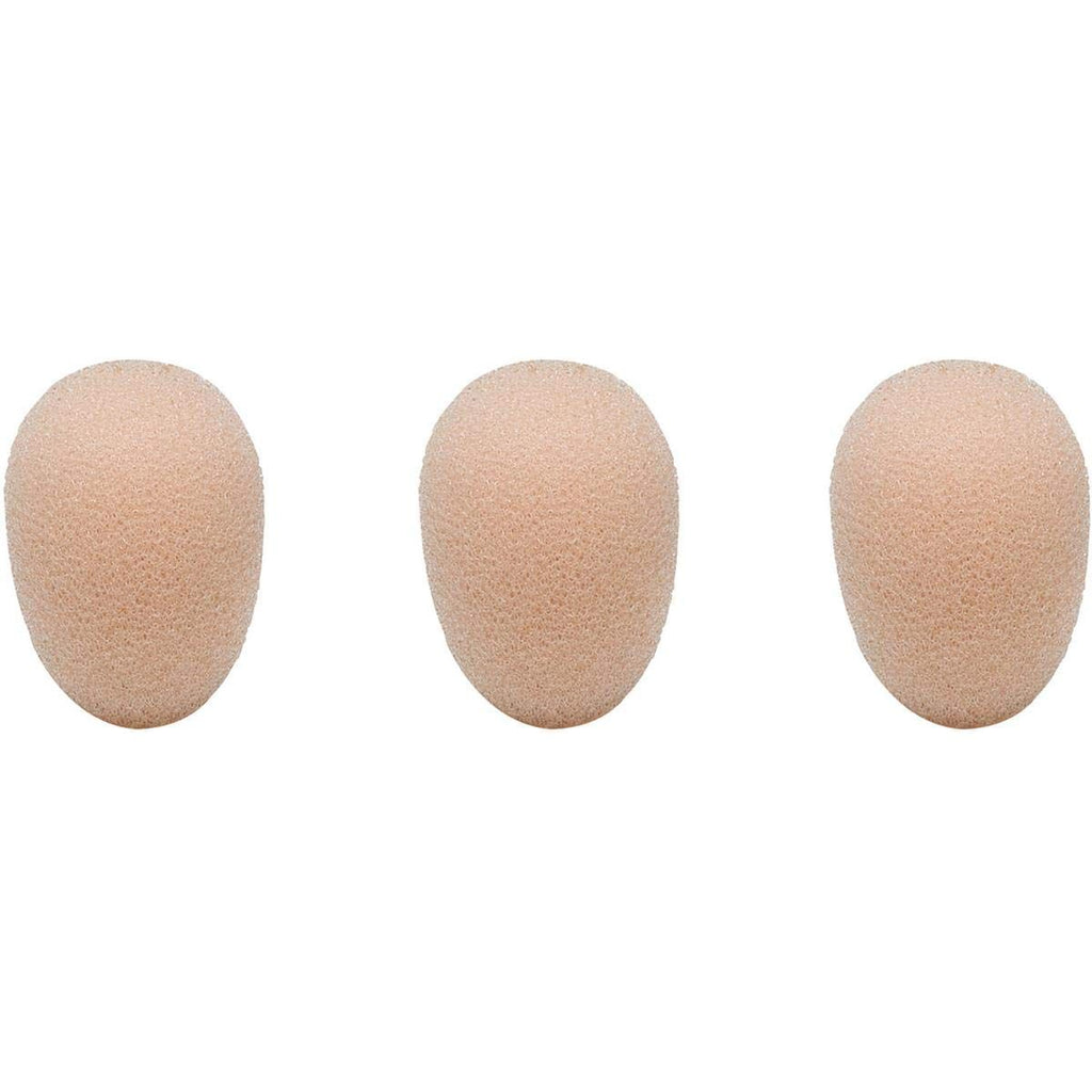 Audio-Technica AT8171 Windscreens for BP892x, BP893x & BP894x Models, Beige, 3-Pack