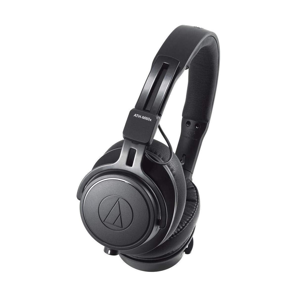 Audio-Technica ATH-M60X Closed-Back Dynamic Monitor Headphones