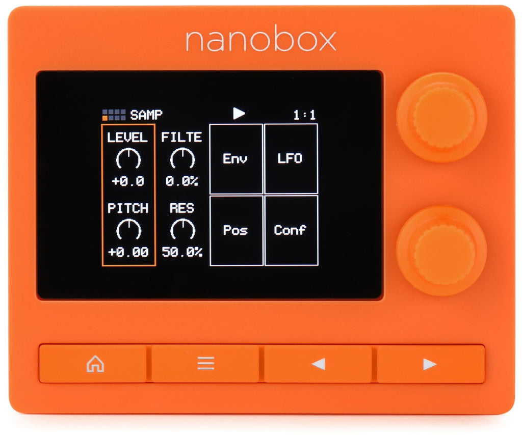 1010music Nanobox Tangerine Sampler Module