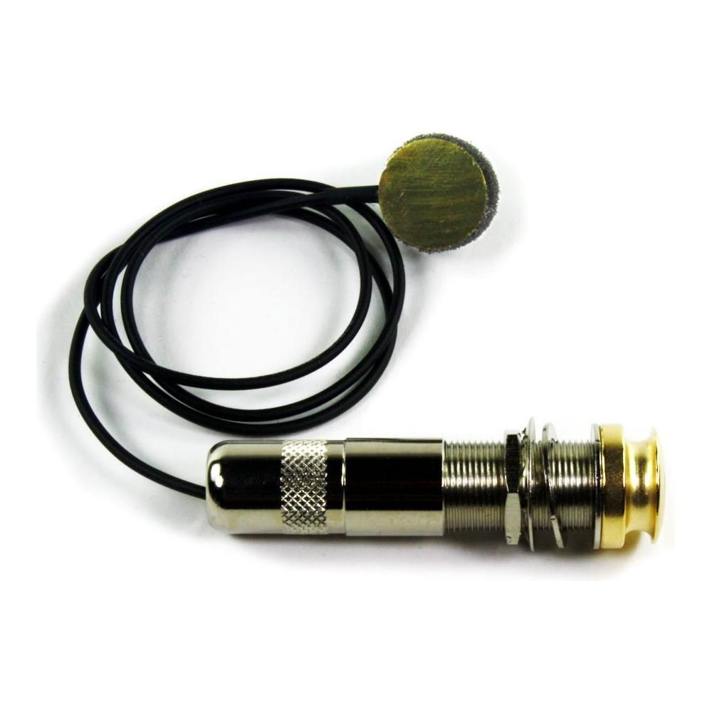 Schatten EP-01-JG Economy Piezo Transducer Pickup with Endpin Jack and Gold Button