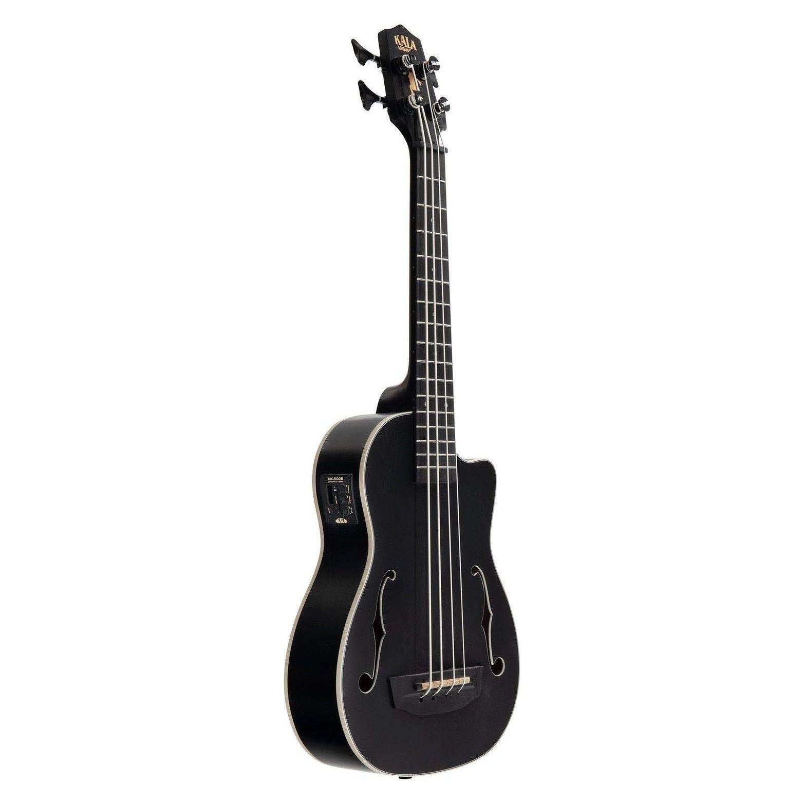 Kala Journeyman UBass Black U-BASS Mahogany with Gig Bag - New