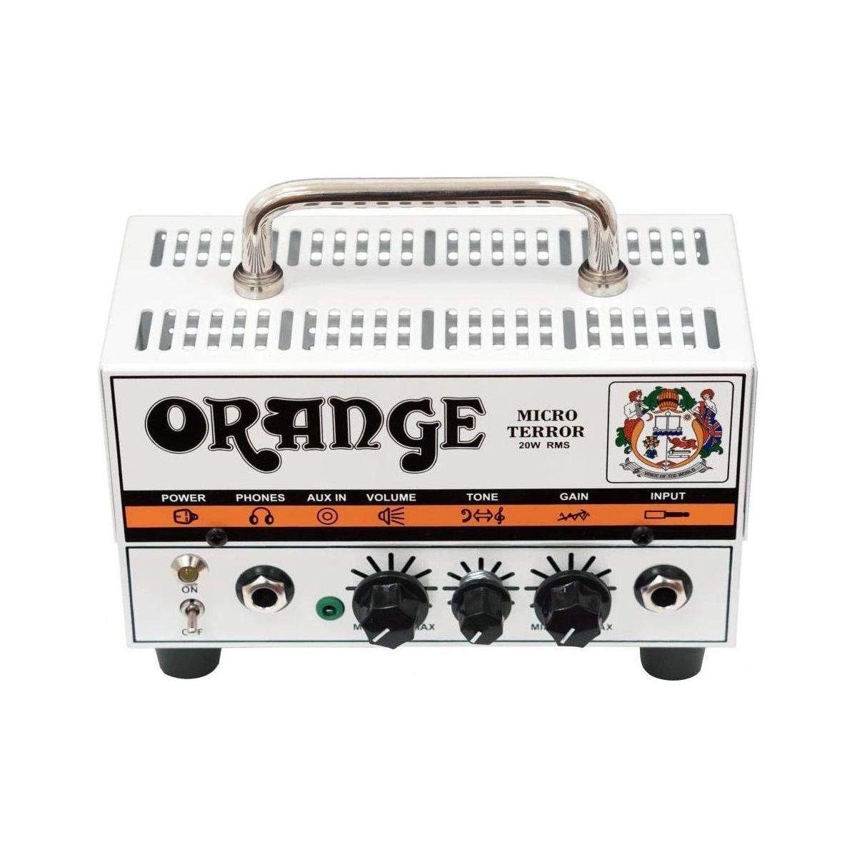 Orange Amplifiers Micro Terror MT20 20W Hybrid Guitar Amp Head 20-Watt