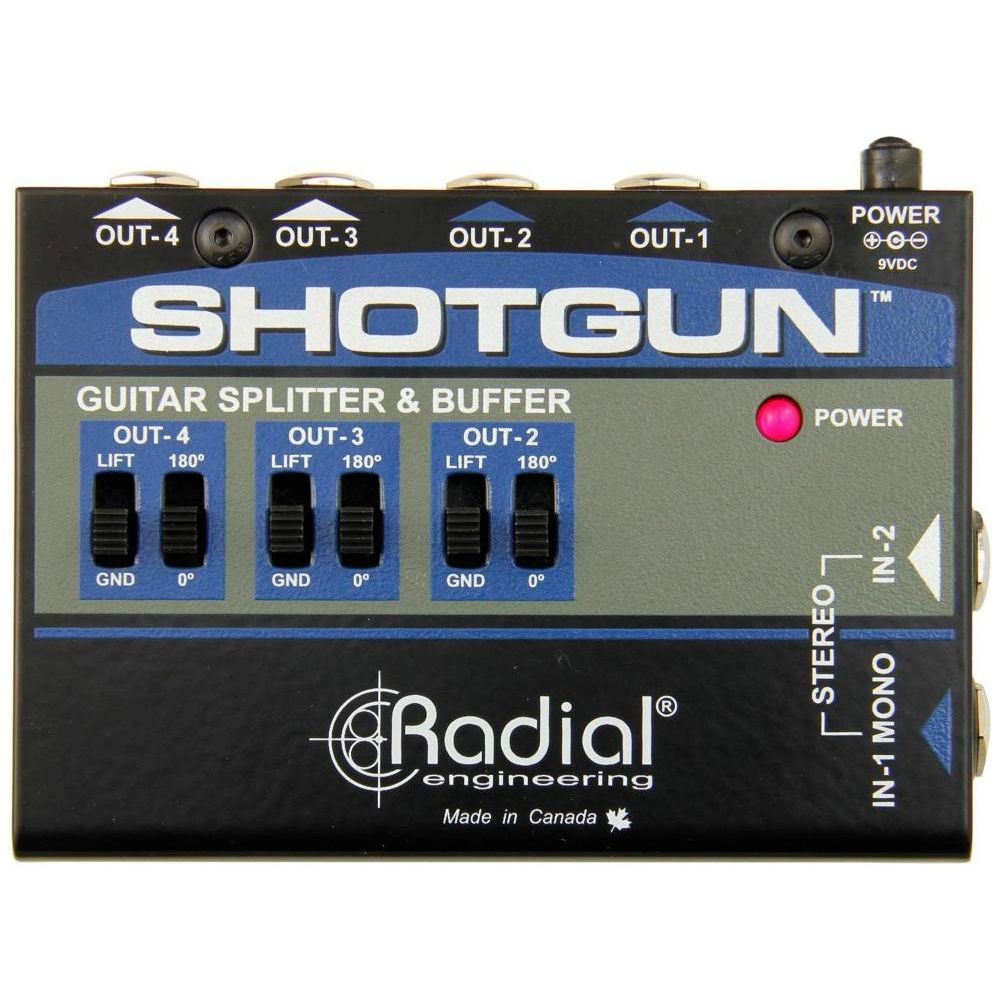 Radial Engineering Shotgun 4-Channel Amp Driver