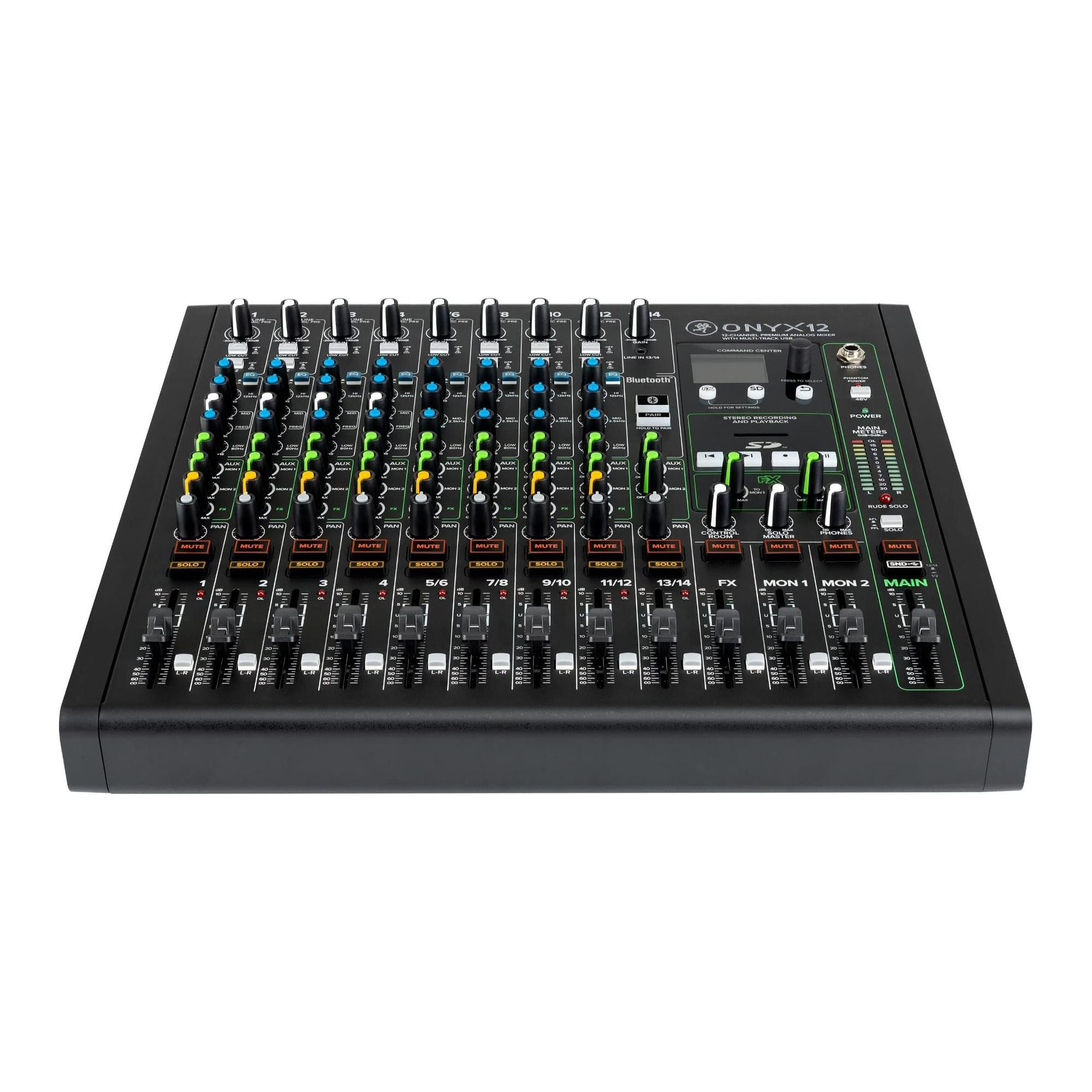 Mackie Onyx Channel Premium Analog Mixer with Multi-Track USB