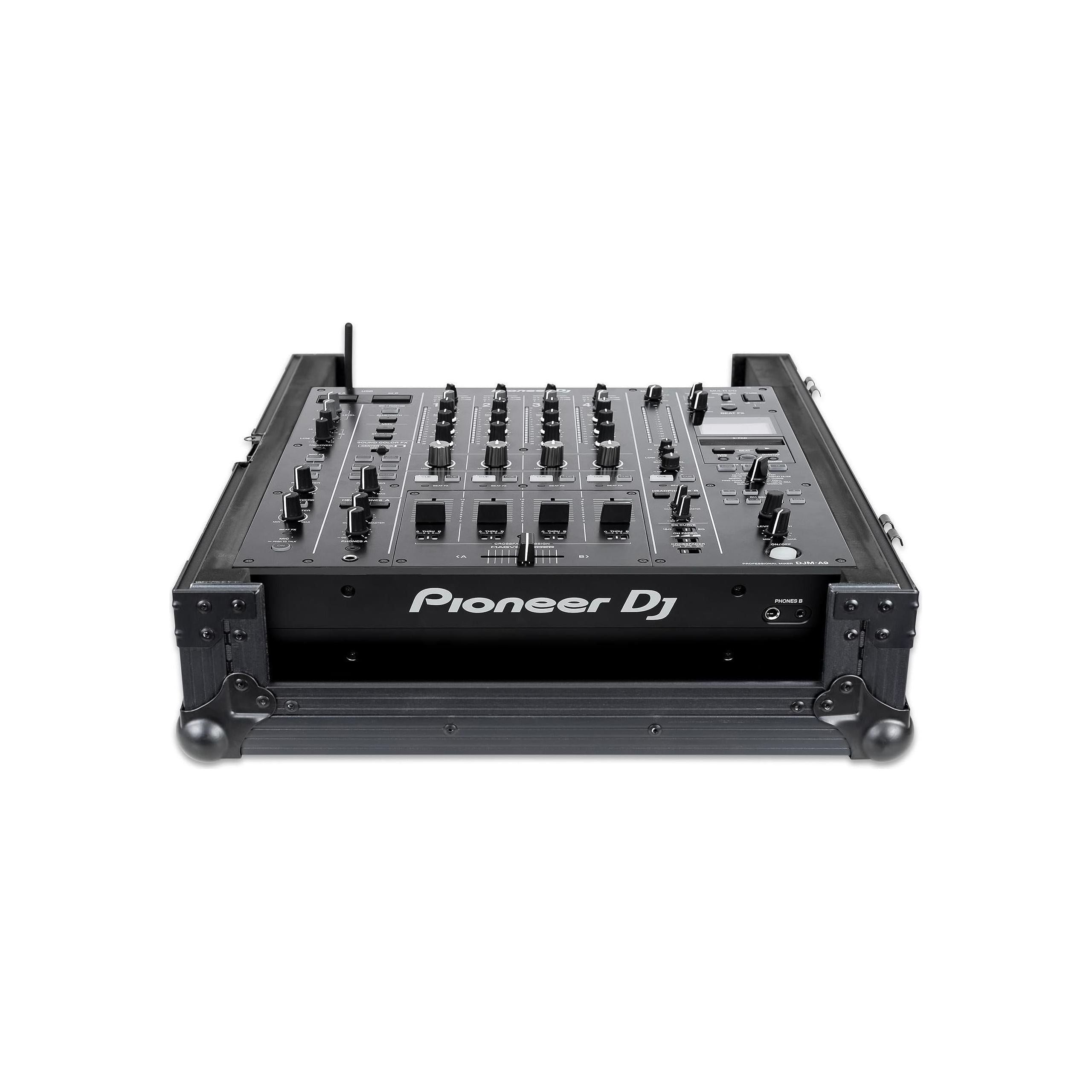 Headliner Pitch Black Custom Fit Flight Case Compatible with Pioneer DJ DJM-A9 DJ Mixer, DJ Equipment Road Case