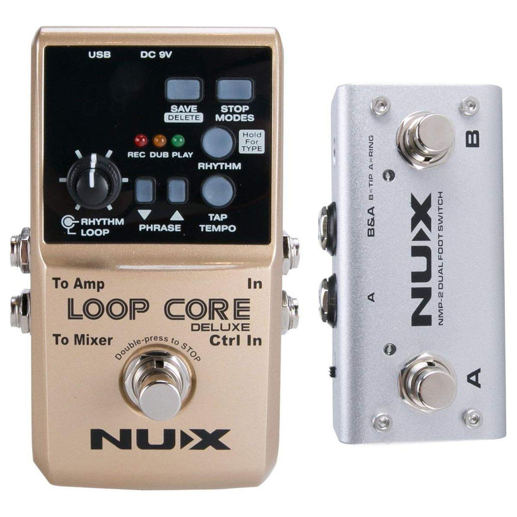 NUX Loop Core Deluxe 24-Bit Looper Pedal