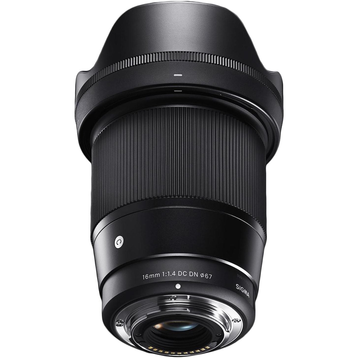 Sigma 16mm f/1.4 DC DN Contemporary Lens for Sony E (402965) Black