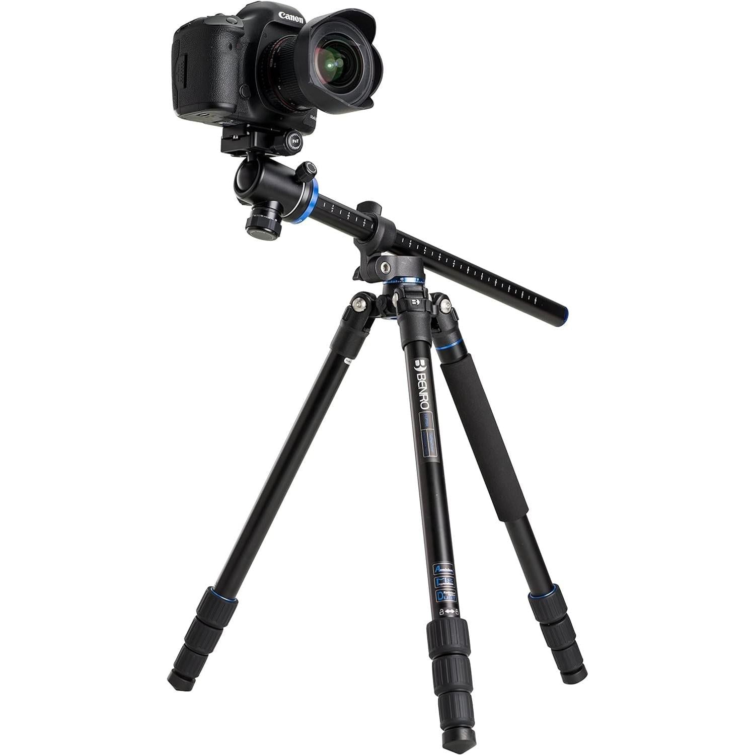 Benro SystemGo Plus Aluminum Tripod with Monopod Converstion (FGP18A),Black