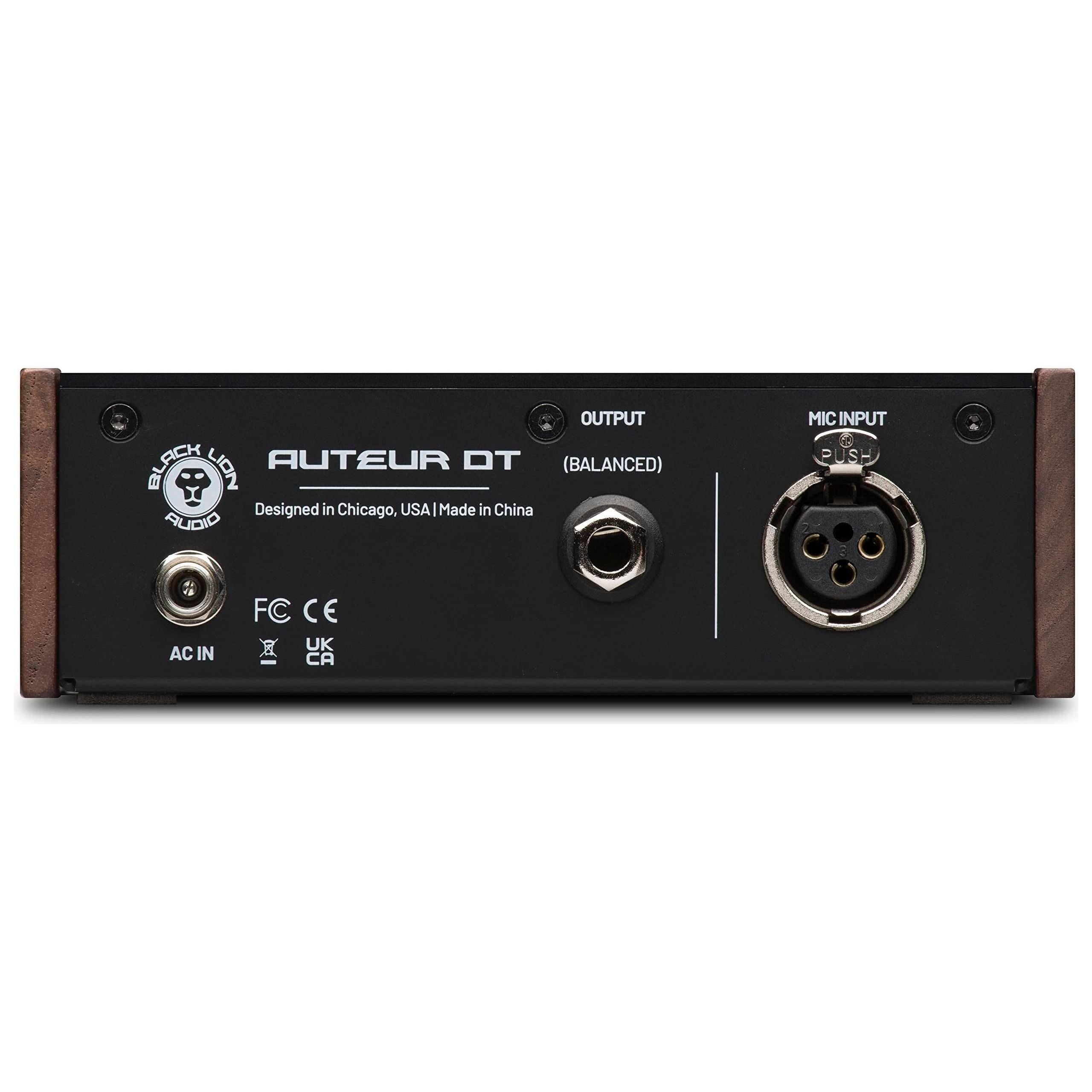 Black Lion Audio Auteur DT Single-channel Desktop Microphone Preamp