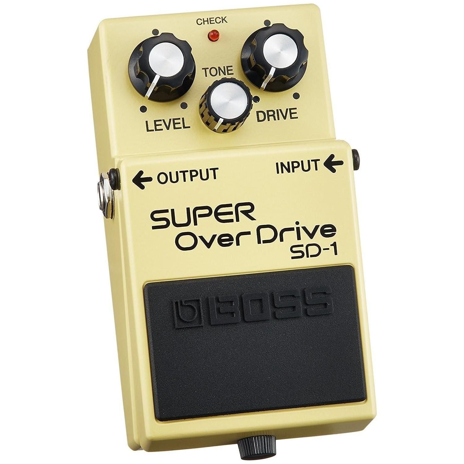 Boss SD-1 SUPER OverDrive Electric Guitar Pedal - Tone, Level, Drive