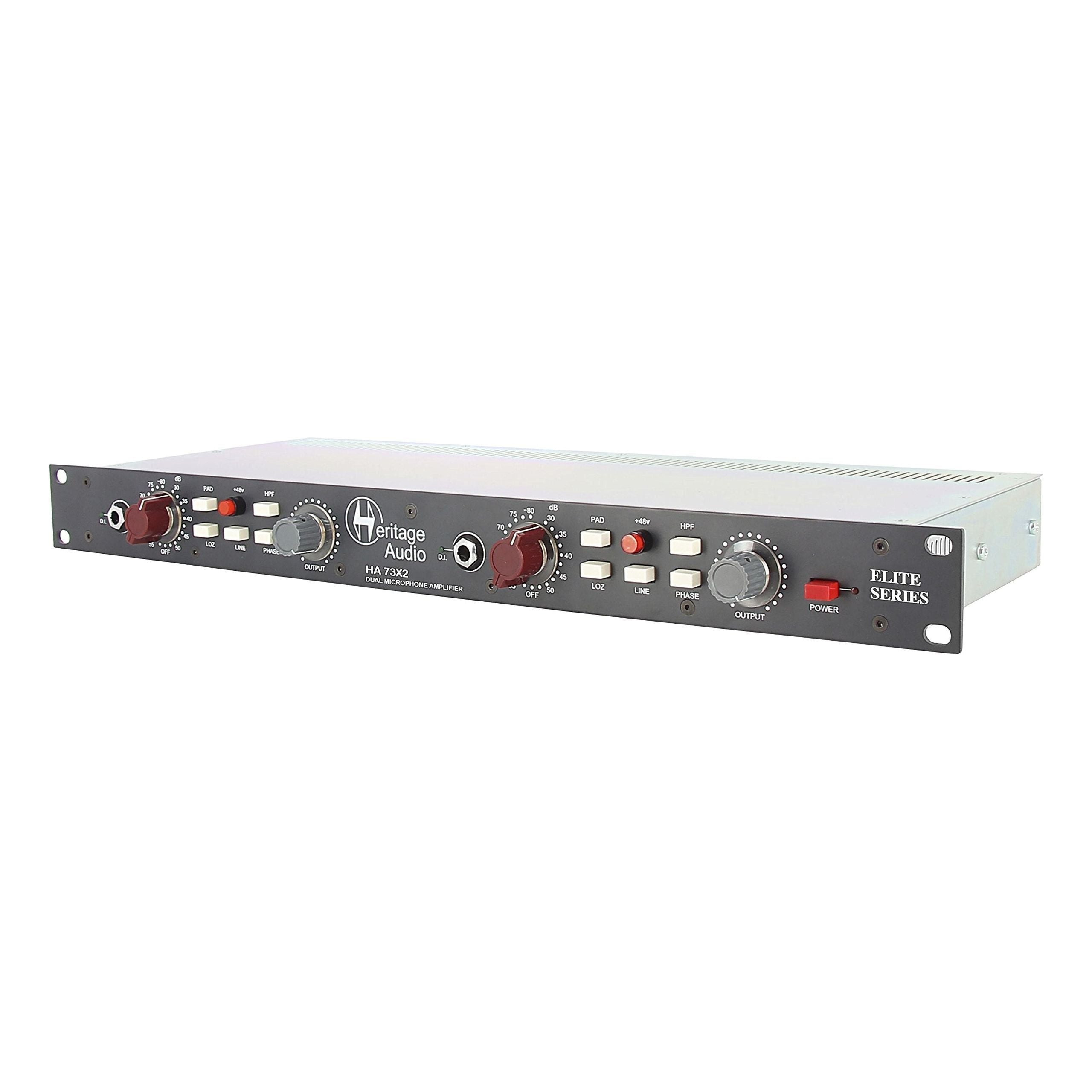 Heritage Audio HA73X2 ELITE - Dual Channel Mic Preamp