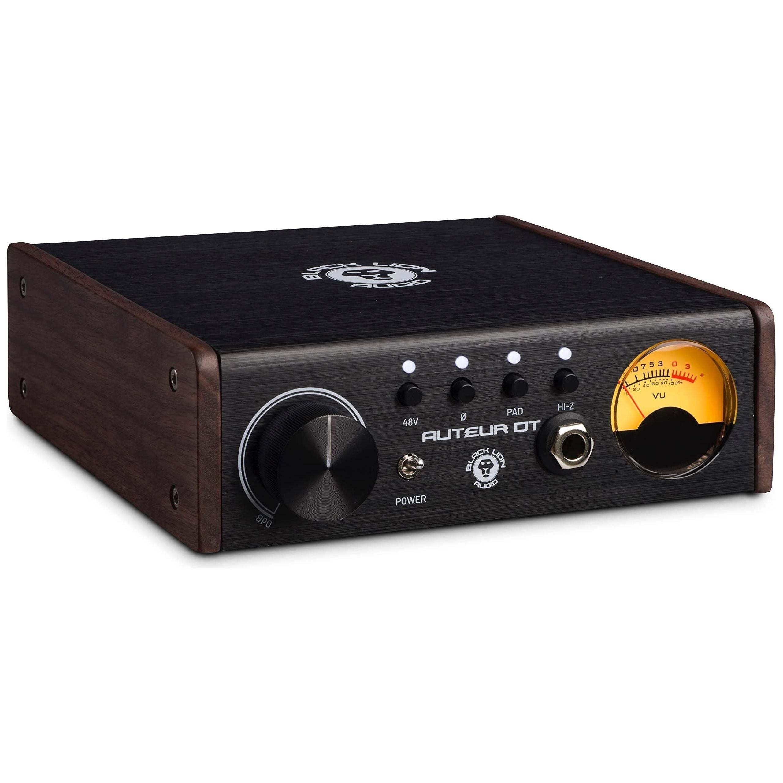 Black Lion Audio Auteur DT Single-channel Desktop Microphone Preamp