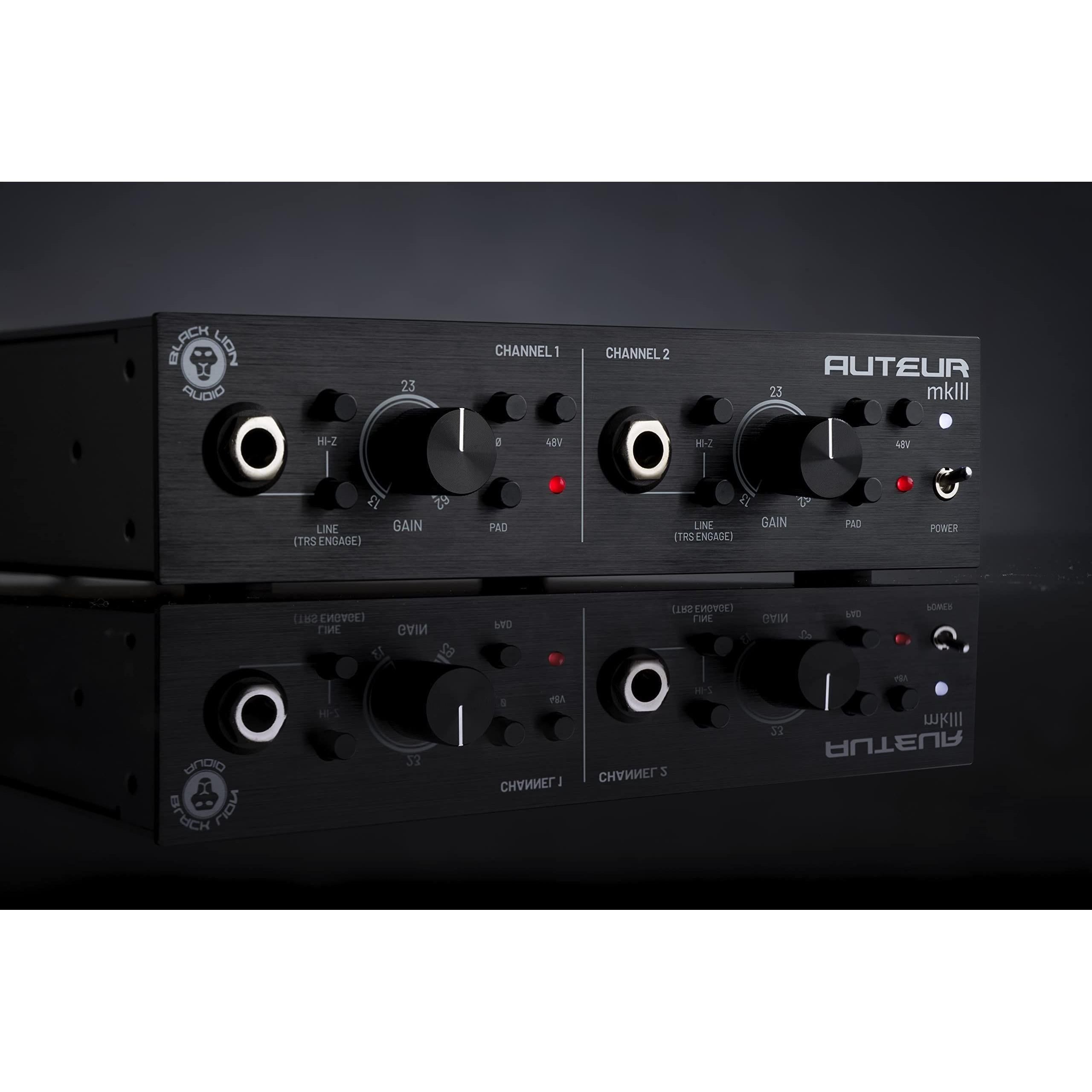 Black Lion Audio Auteur MK3 Dual Channel Microphone Preamp