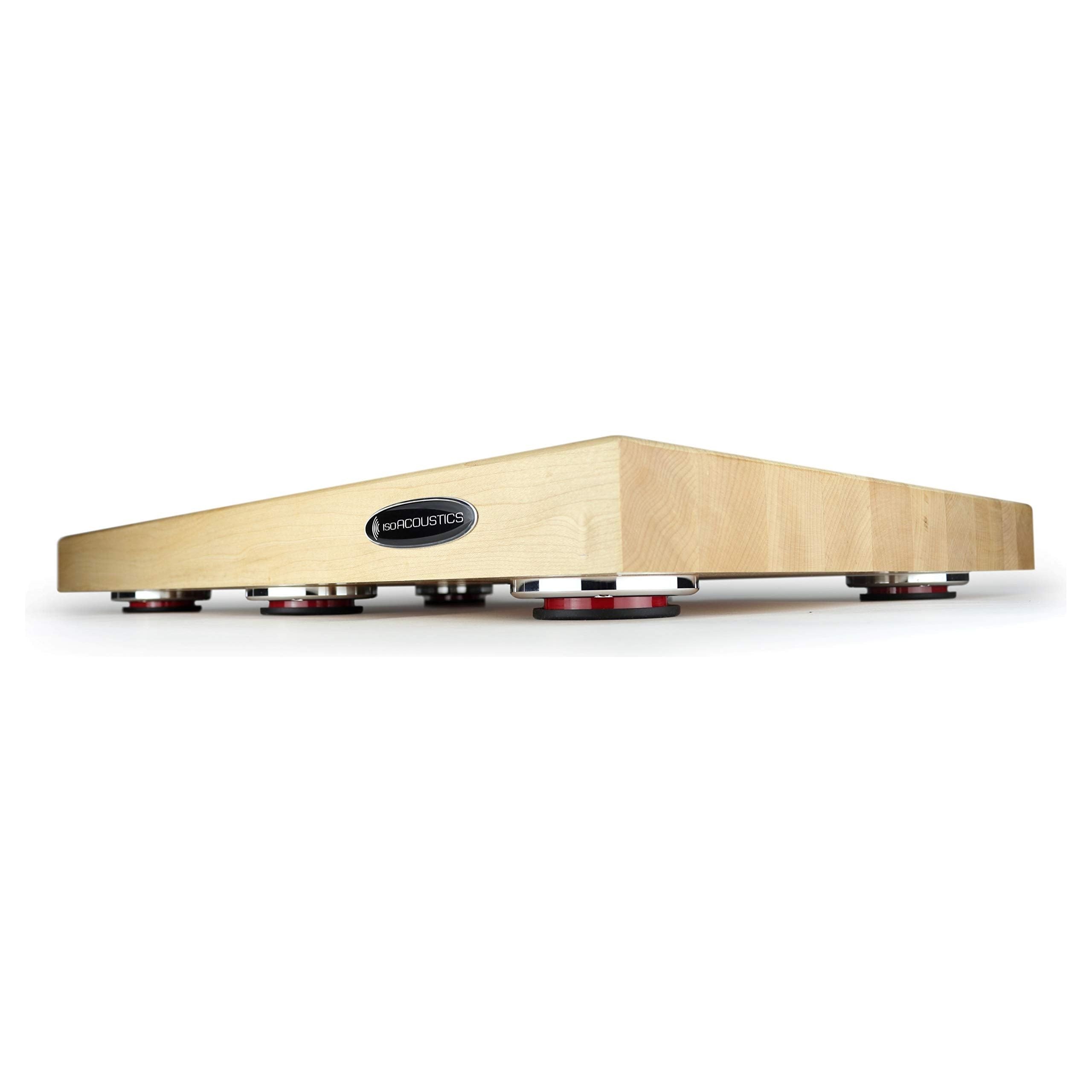 IsoAcoustics DELOS Turntable Isolation Butcher Block