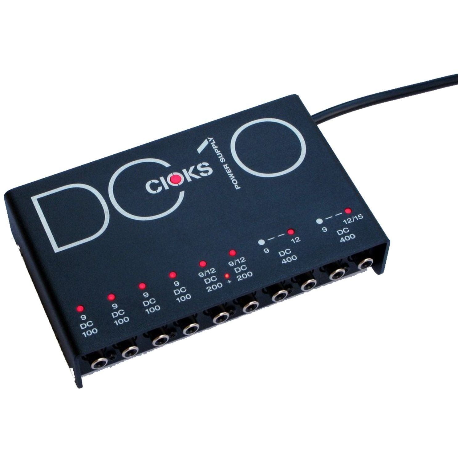 CIOKS DC10 9V, 12V, 15V DC Regulated Professional Power Supply with 8 Isolated Sections and 16 Flex Cables for Effect Pedals