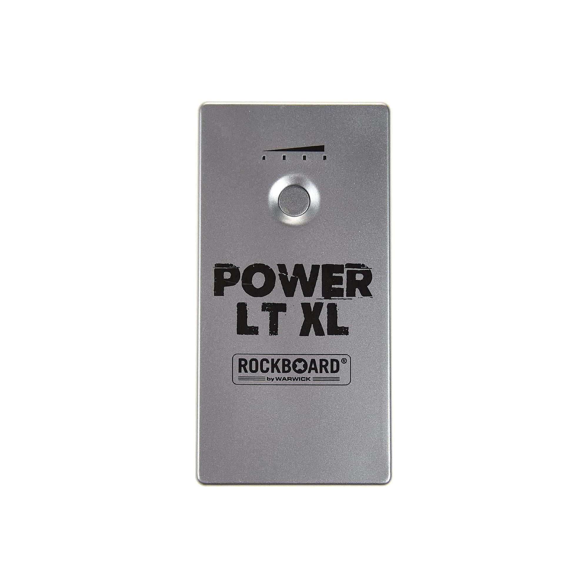 Rockboard Power RBO LT XL Rechargeable Power Supply for Guitar Effects (Silver)