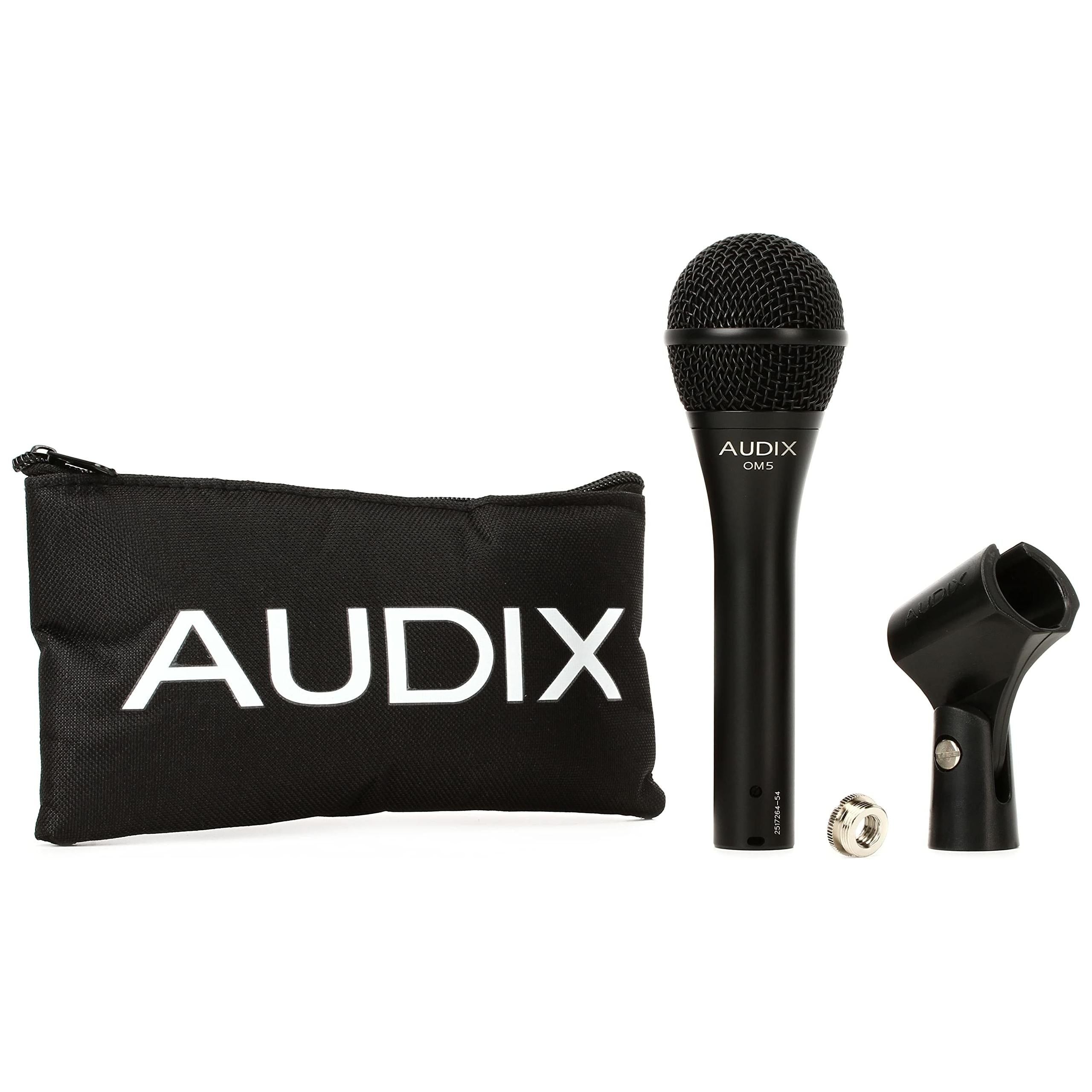 Audix OM5 Dynamic Microphone, Hyper-Cardioid