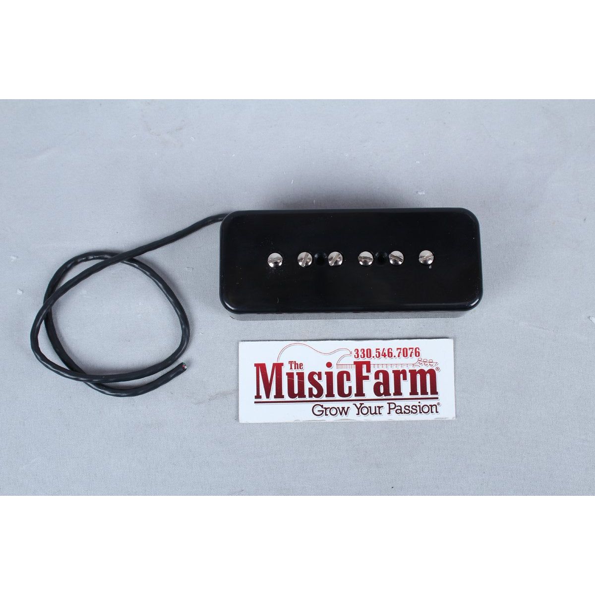 Seymour Duncan STK-P1 Stacked P-90 Single-Coil Pickup Black Bridge