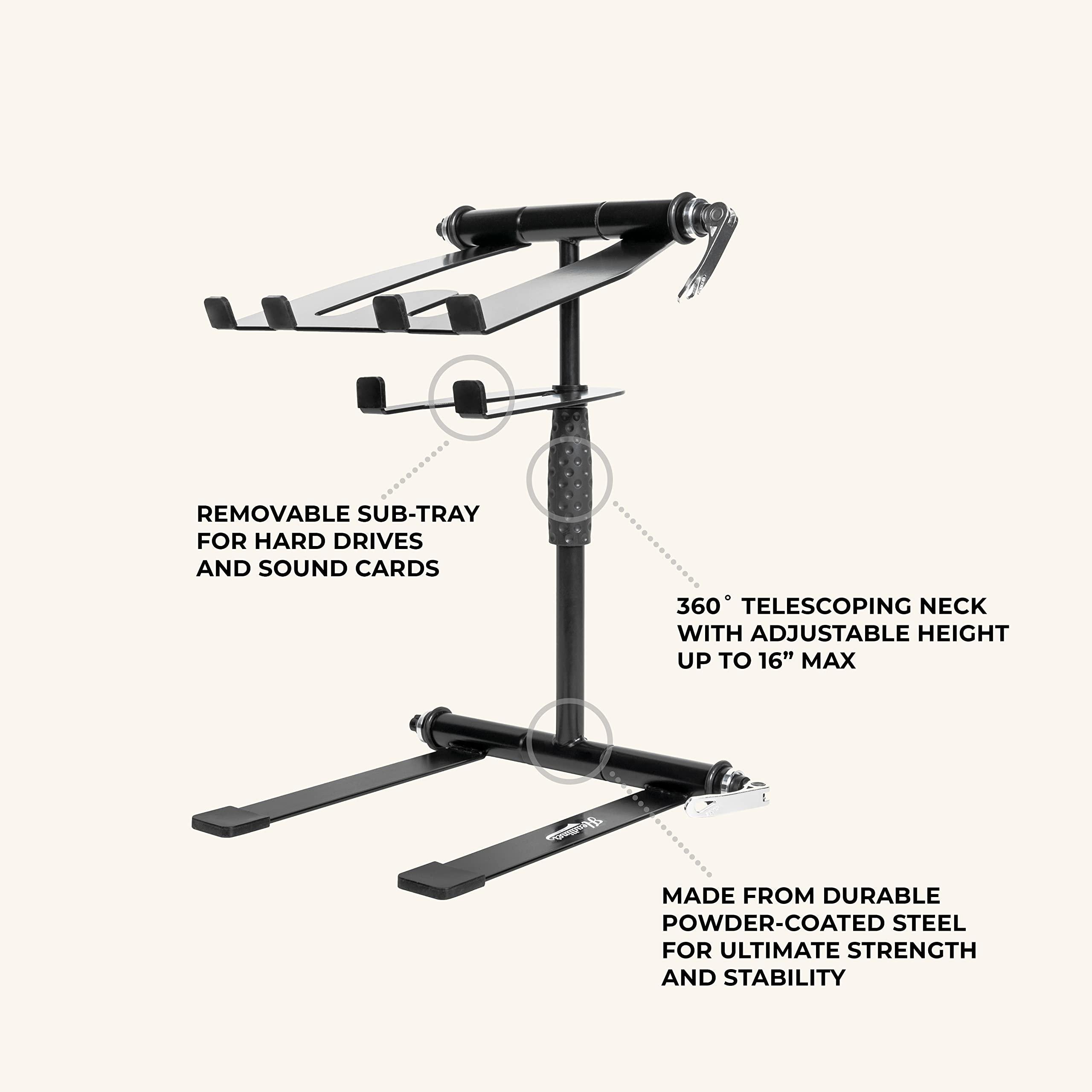 Headliner Los Angeles Digistand Pro Folding DJ Laptop Stand (HL20005)