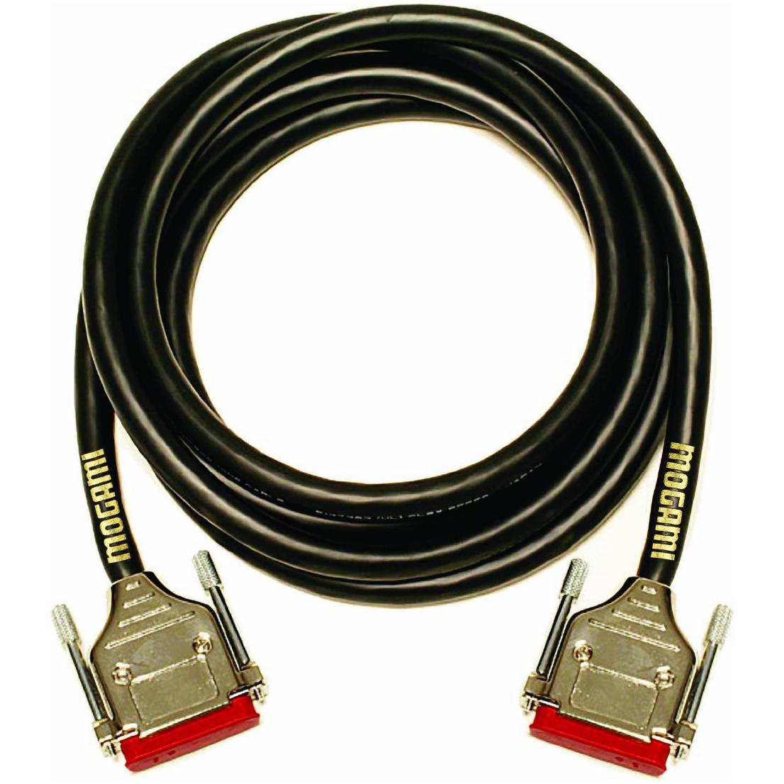 Mogami GOLD AES DB25-DB25-20 Digital Recorder Cable, Yamaha, DB25 Connectors, 20 ft.