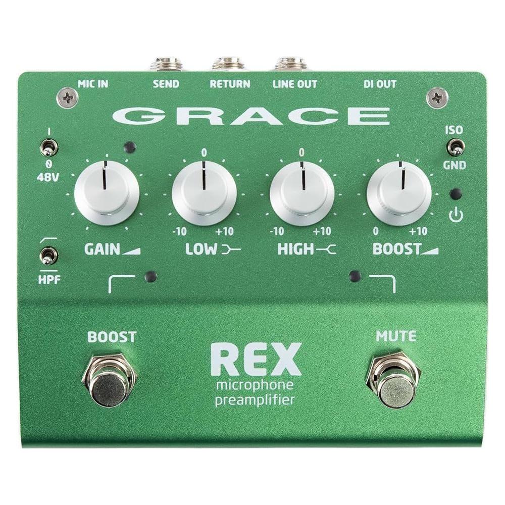 Grace Design REX Microphone Preamp Pedal with Boost