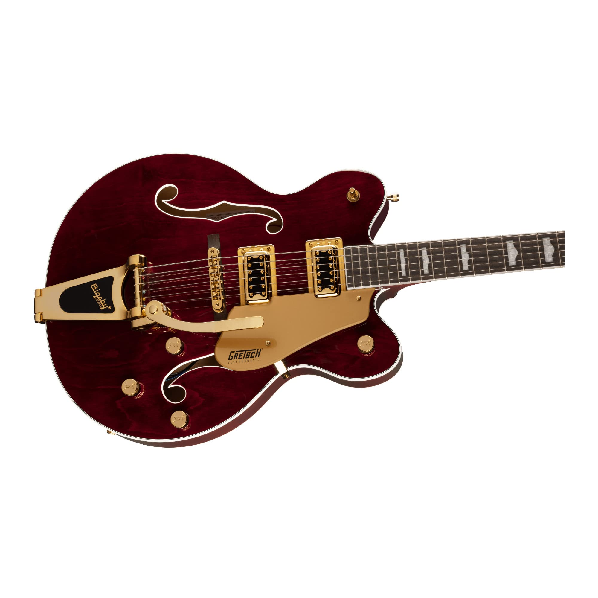 Gretsch G5422TG Electromatic Classic Hollowbody Double-Cut Electric Guitar with Bigsby - Walnut Stain