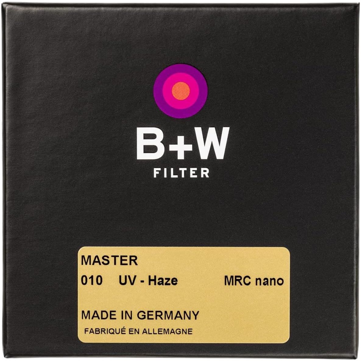 B+W 82mm Master UV Haze MRC Nano 010M Glass Filter