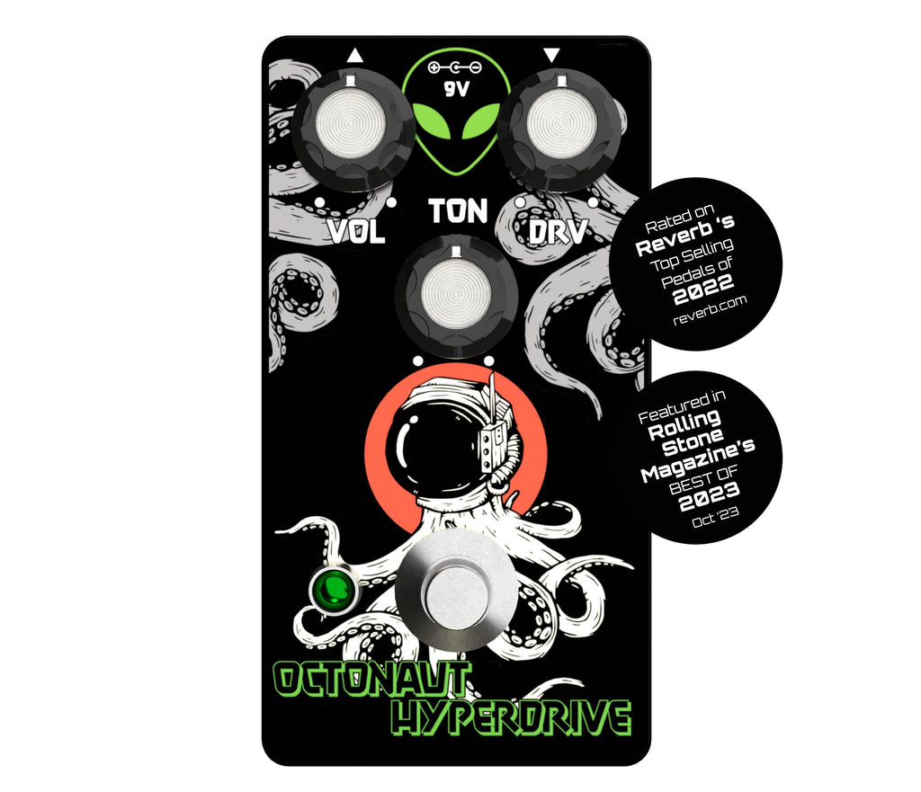 Octonaut Hyperdrive - Transparent Overdrive Effects Pedal