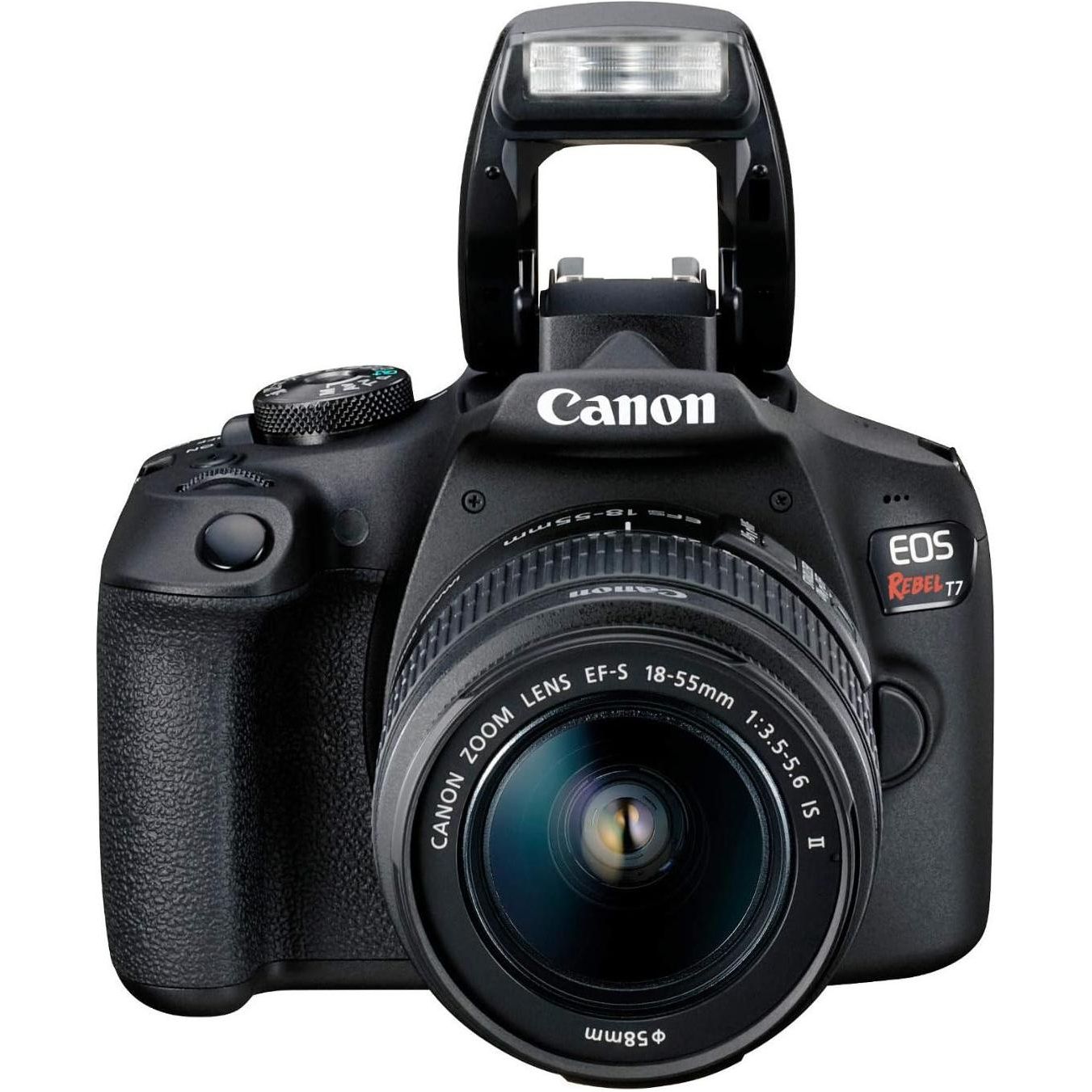 Canon EOS Rebel T7 DSLR Camera with 18-55mm Lens | Built-in Wi-Fi | 24.1 MP CMOS Sensor | DIGIC 4+ Image Processor and Full HD Videos