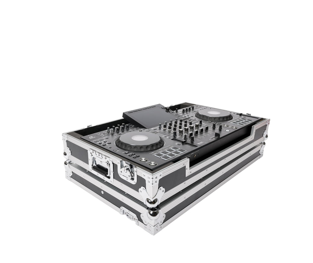 Magma Flight Case Compatible with AlphaTheta XDJ-AZ & Pioneer DJ XDJ-XZ with Wheels