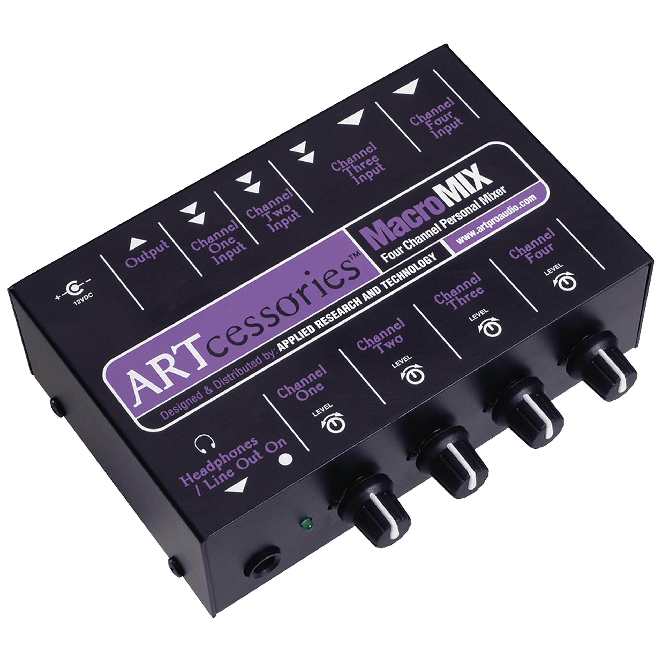 ART MacroMIX Four Channel Personal Mixer