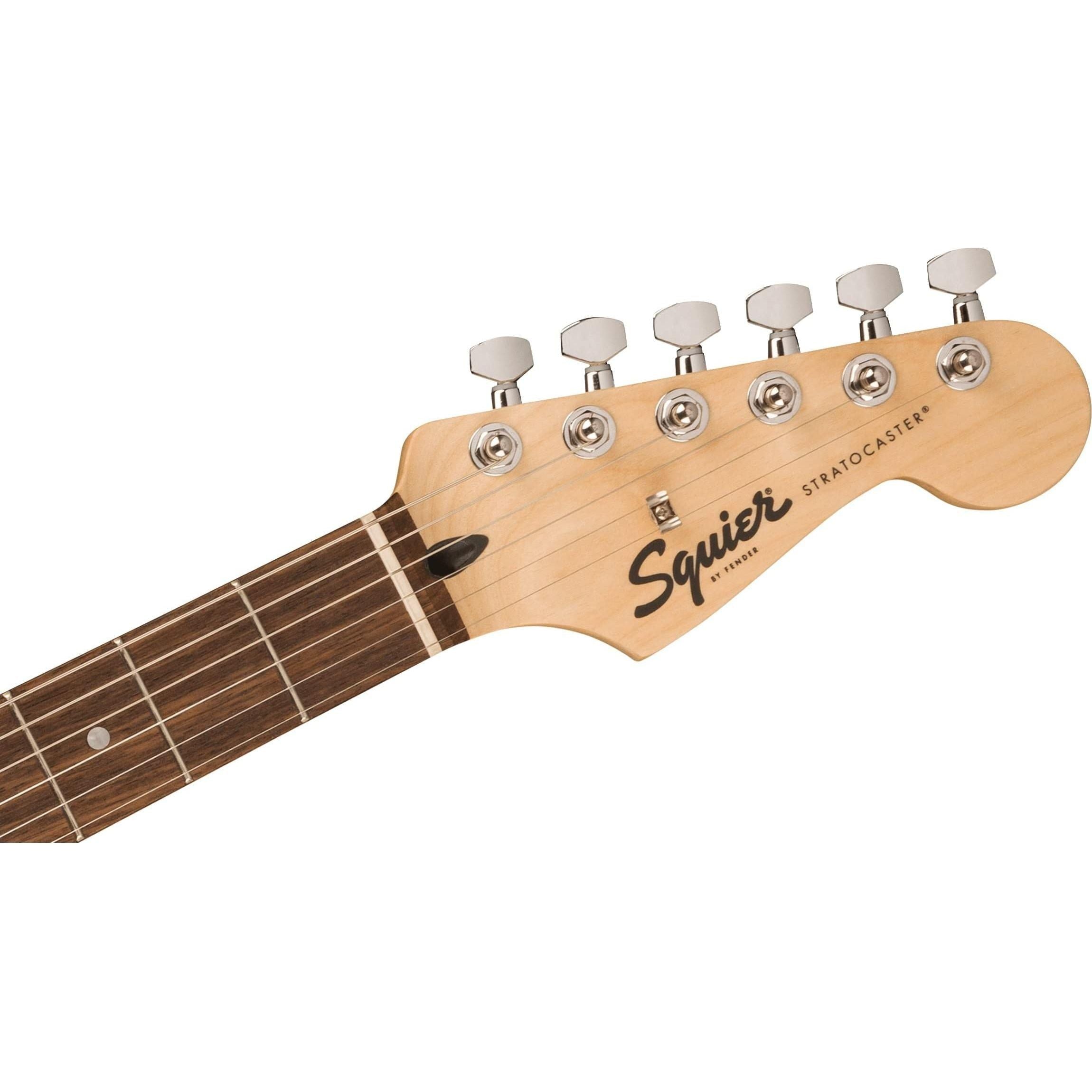 Squier Sonic Stratocaster Electric Guitar, with 2-Year Warranty, California Blue, Laurel Fingerboard, Black Pickguard