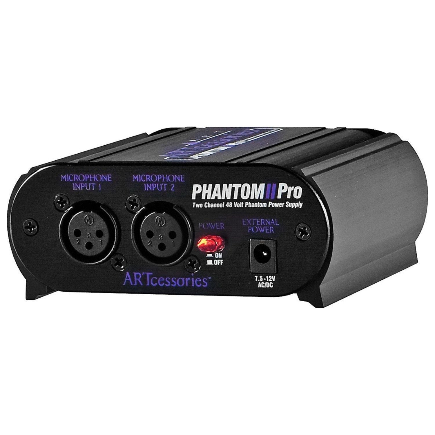 ART Phantom II Pro 2-Channel 48V Phantom Power Supply