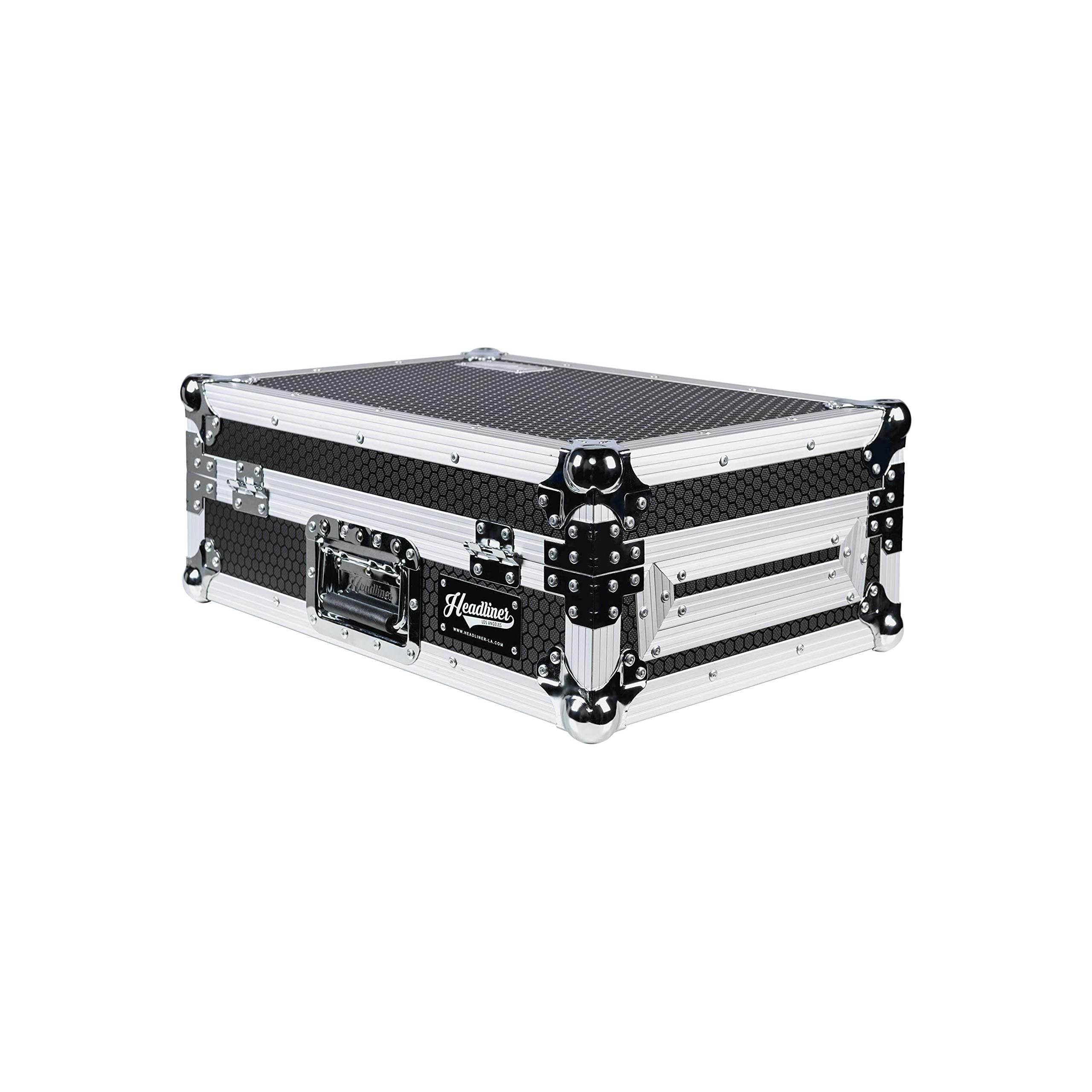 Headliner CDJ/DJM Flight Case, fits CDJ-3000, CDJ-2000NXS2, CDJ-900NXS, XDJ-1000MK2, SC6000, DJM-750MK2, DJM-900NXS2, and More (HL10201)