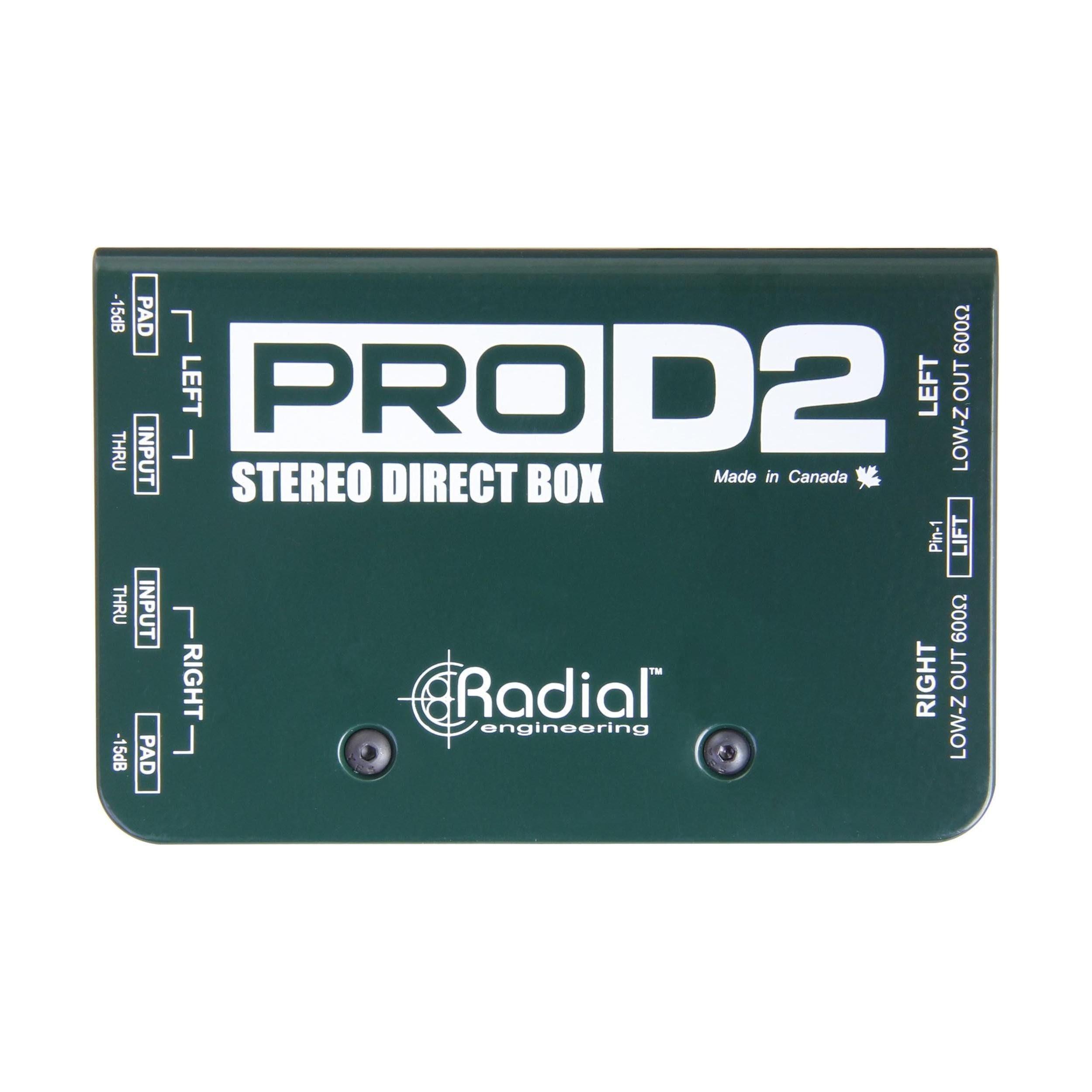 Radial ProD2 Passive 2 Channel Direct Box