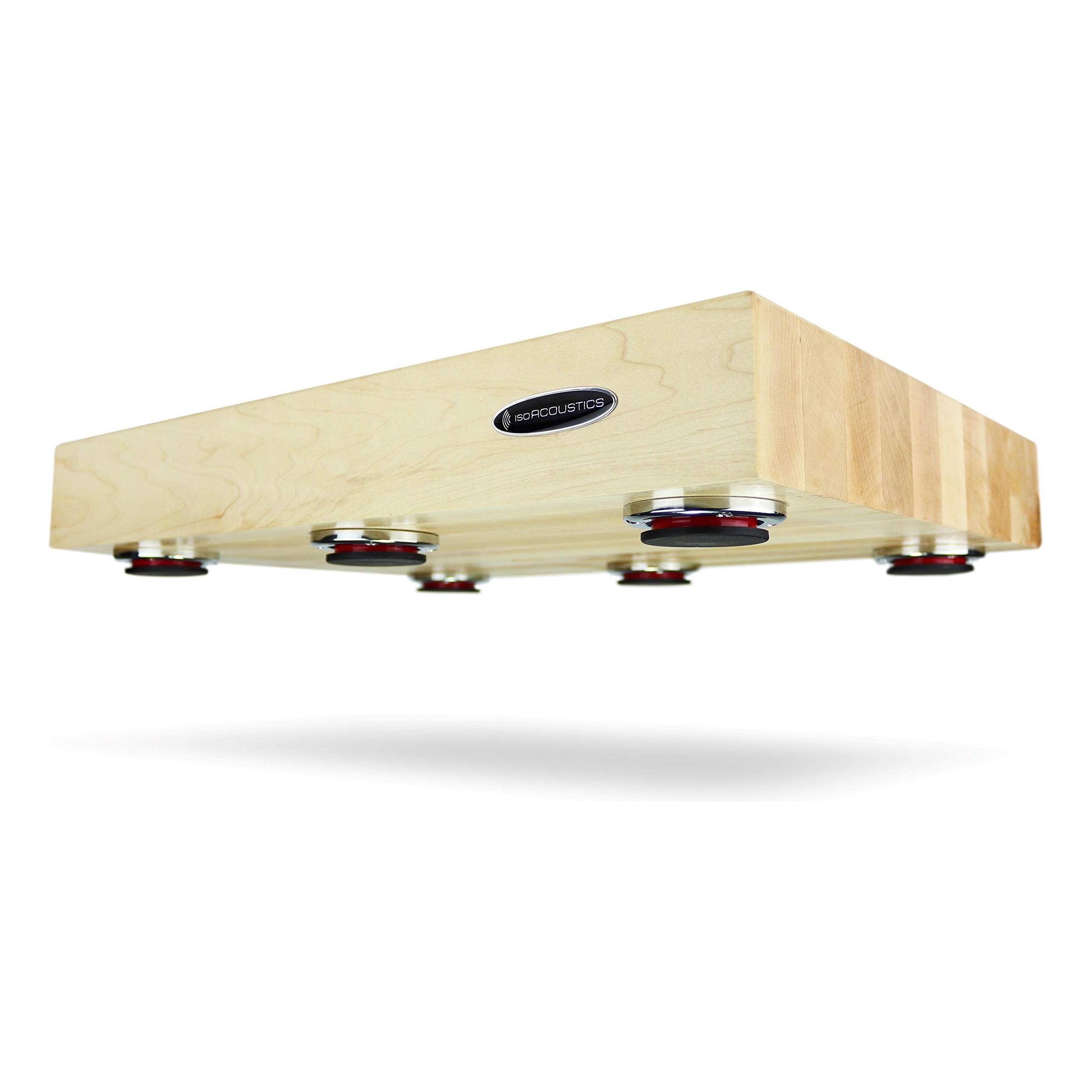 IsoAcoustics DELOS Turntable Isolation Butcher Block