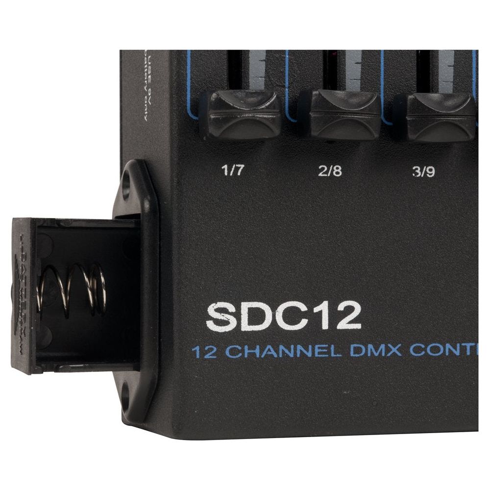 ADJ Products SDC12, 12 Channel Basic DMX Controller, Easily Fade and Dim Multiple Lights