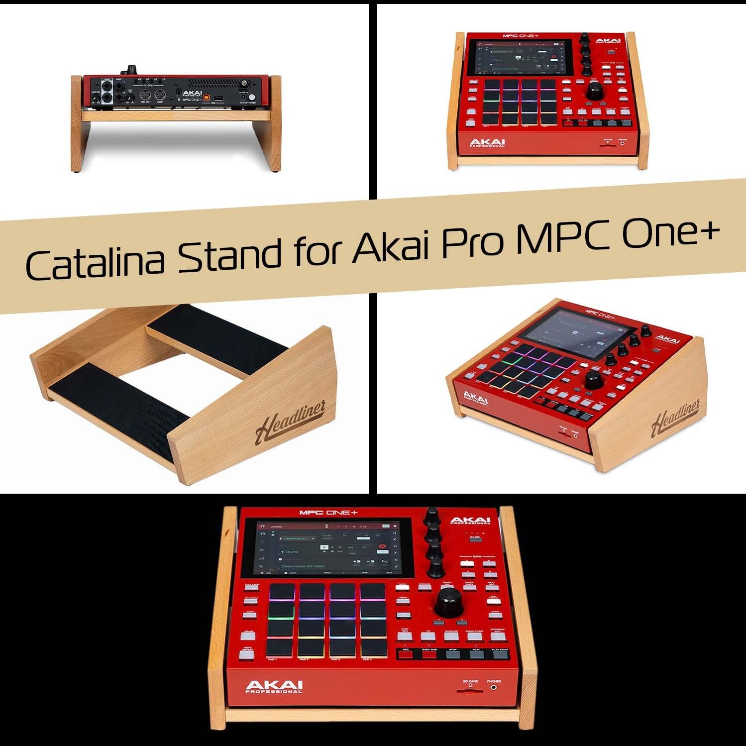 Headliner Catalina Stand Compatible with Akai Pro MPC One+