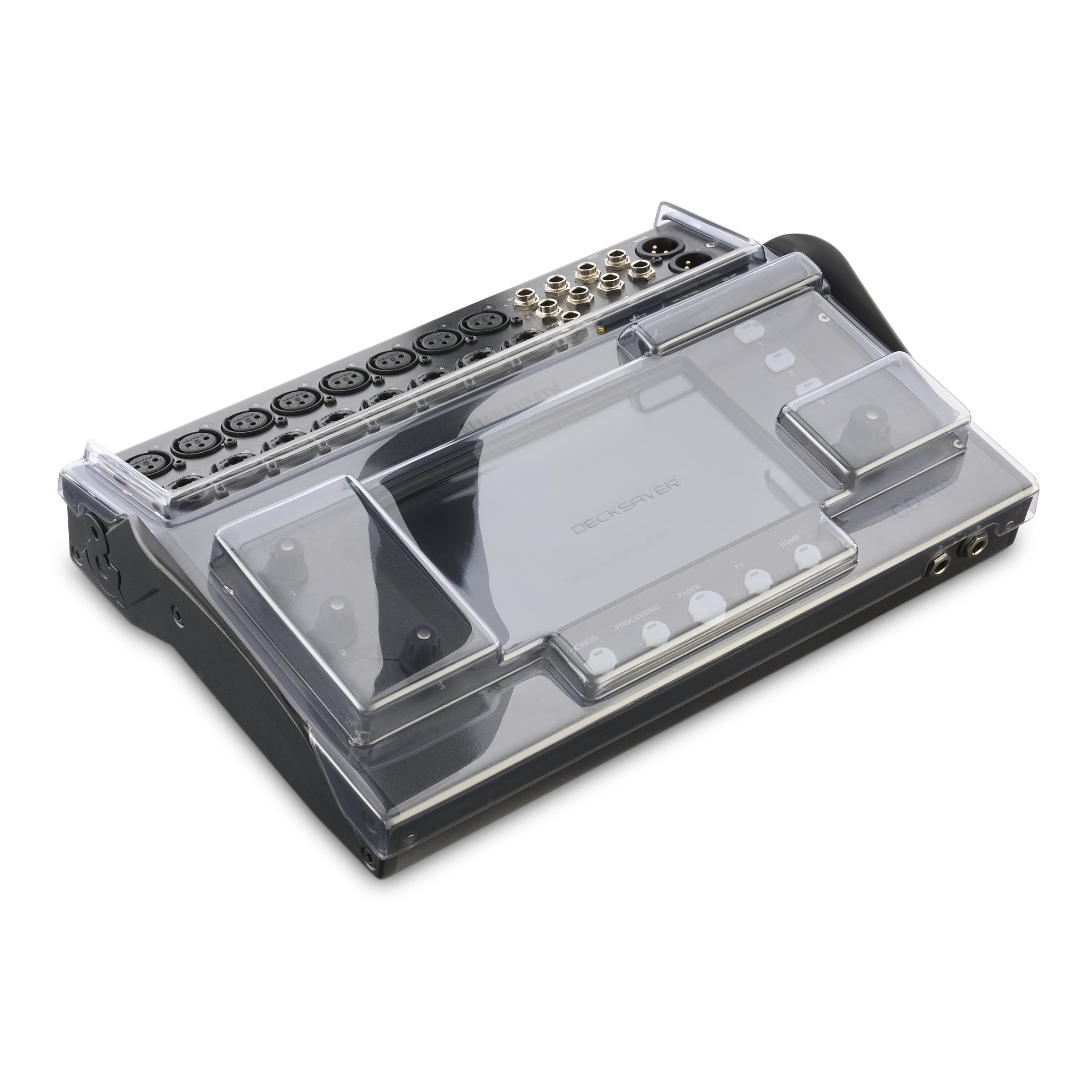 Decksaver Super Strong Polycarbonate Custom Fit Cover Compatible with Allen & Heath CQ-18T, Dust Cover for Travel and Everyday Protection